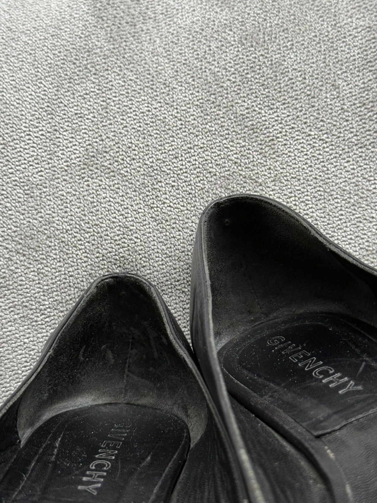 Givenchy Rare Givenchy Paris Black Leather Flat Ballet Shoes Sz 39,5 Size US 9.5 / IT 39.5 - 17 Thumbnail