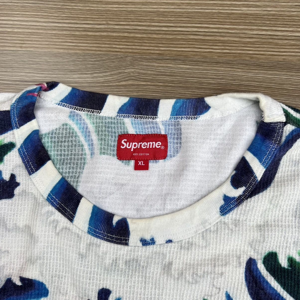 Supreme Supreme Waves Koi Fish L/S Thermal Tee Size US XL / EU 56 / 4 - 3 Thumbnail