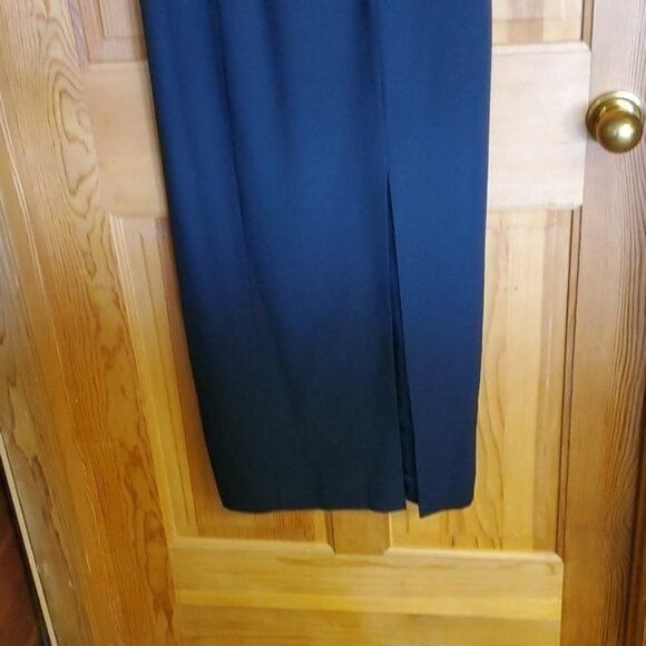 Vintage Liz Claiborne Night Embellished Sheer Sz. 8 Black Maxi Sleev Size M / US 6-8 / IT 42-44 - 4 Thumbnail