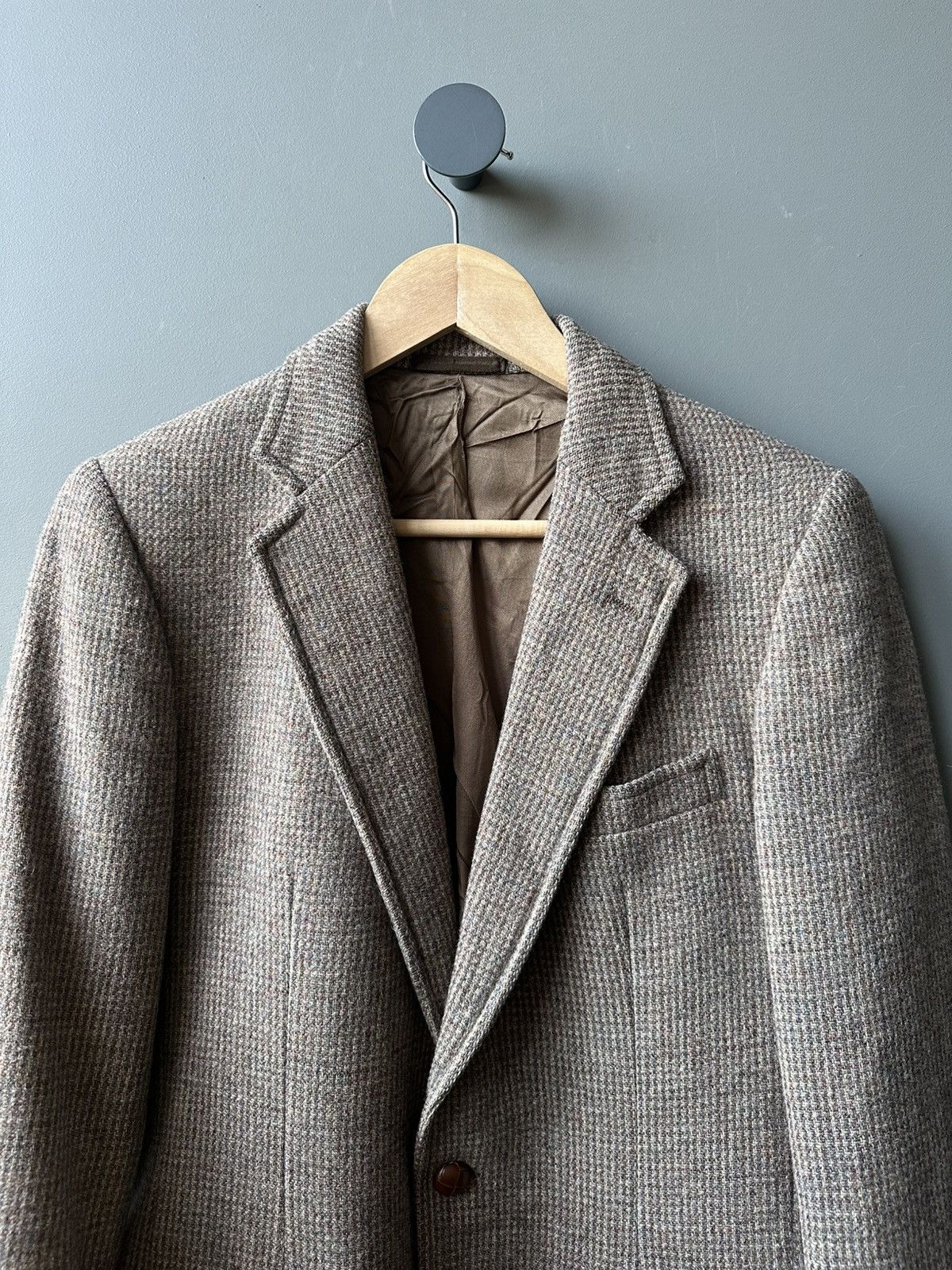 Stanley Blacker Stanley Blacker Harris Tweed Pure Wool Blazer Size 36R - 2 Thumbnail
