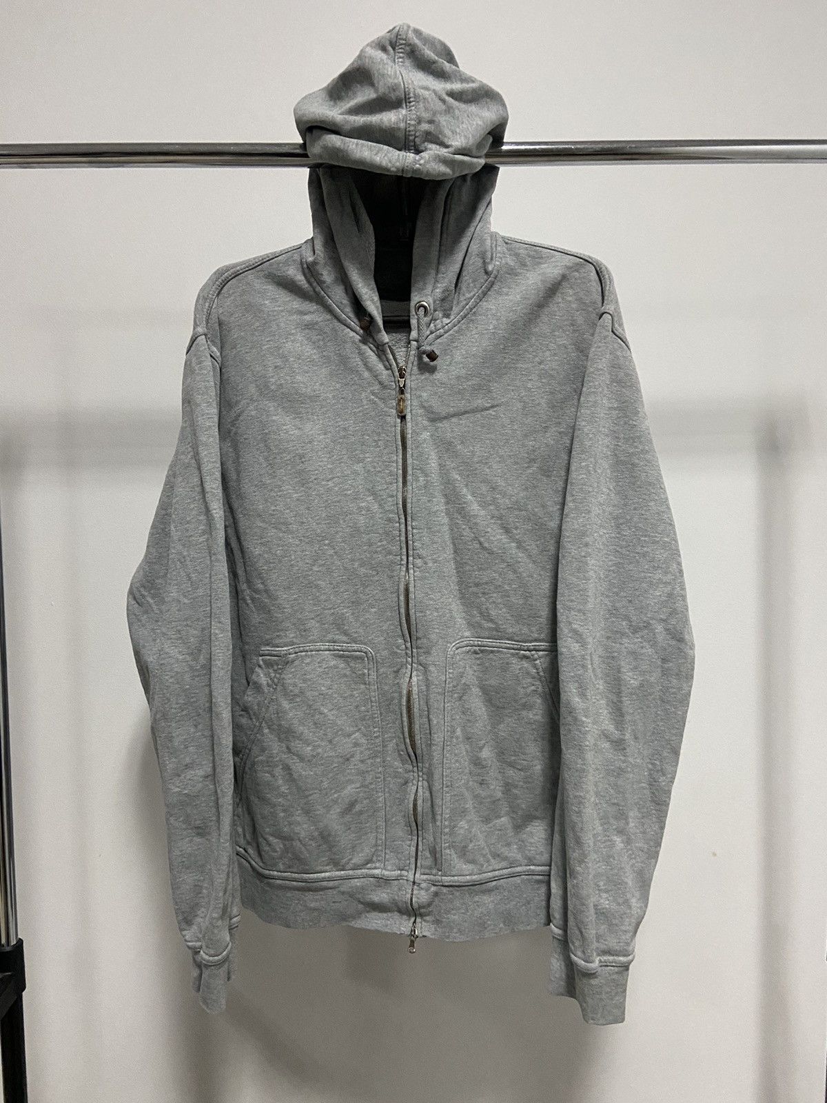 Brunello Cucinelli Brunello Cucinelli zip hoodie vintage Size US XL / EU 56 / 4 - 1 Thumbnail