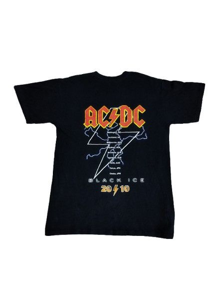 Band Tees 2011 Acdc Black Ice World Tour Tee Size US L / EU 52-54 / 3 - 2 Thumbnail