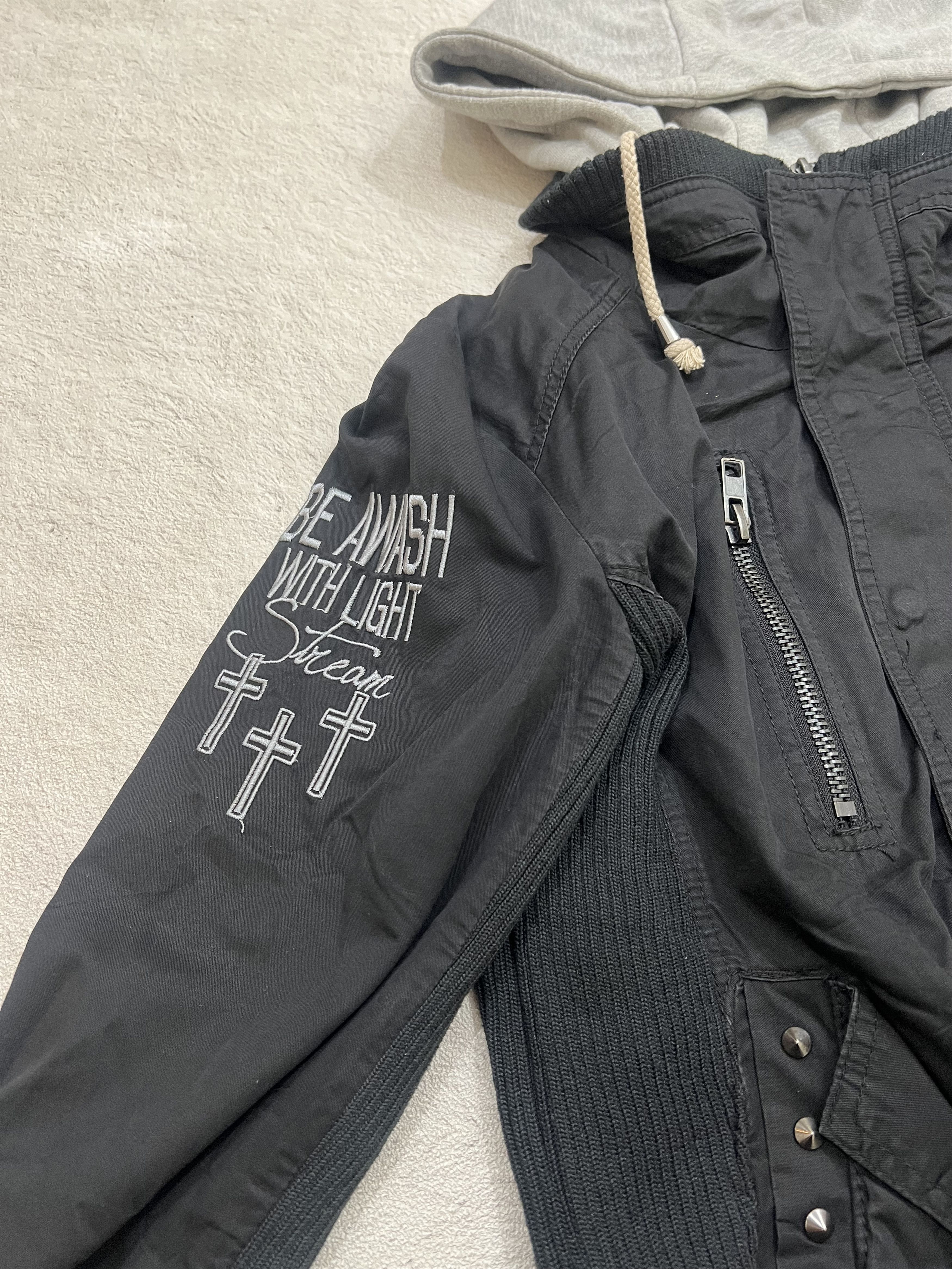 Japanese Brand 2000s Ghost of Harlem Hysteric Skull Studded y2k Lgb Ifsix Size US M / EU 48-50 / 2 - 6 Thumbnail