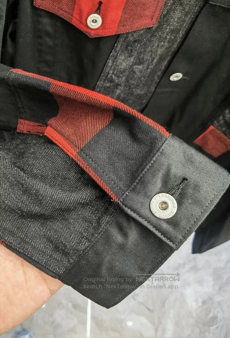 Comme des Garcons CDG Junya Watanabe Patchwork Jacket. Size US L / EU 52-54 / 3 - 3 Thumbnail