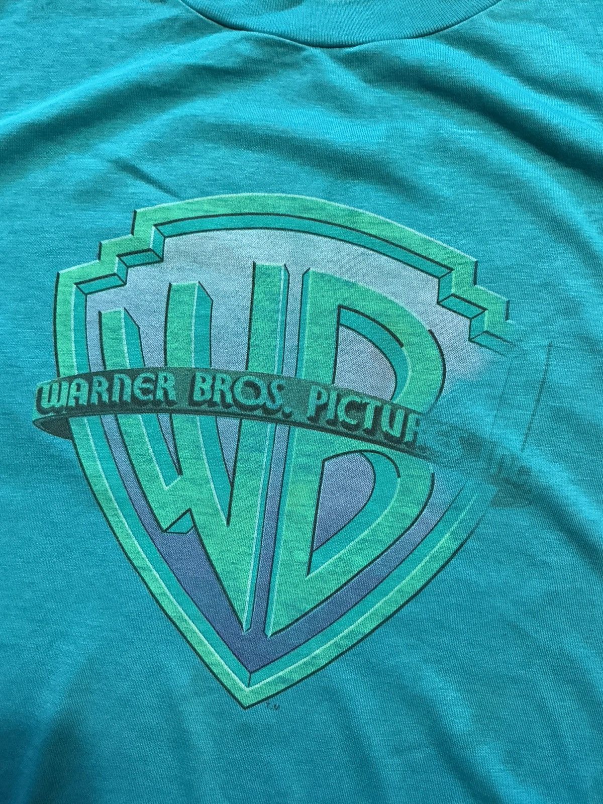 Vintage Vintage 90s Warner Bros Pictures Film Single Stitch T-Shirt Size US L / EU 52-54 / 3 - 1 Thumbnail