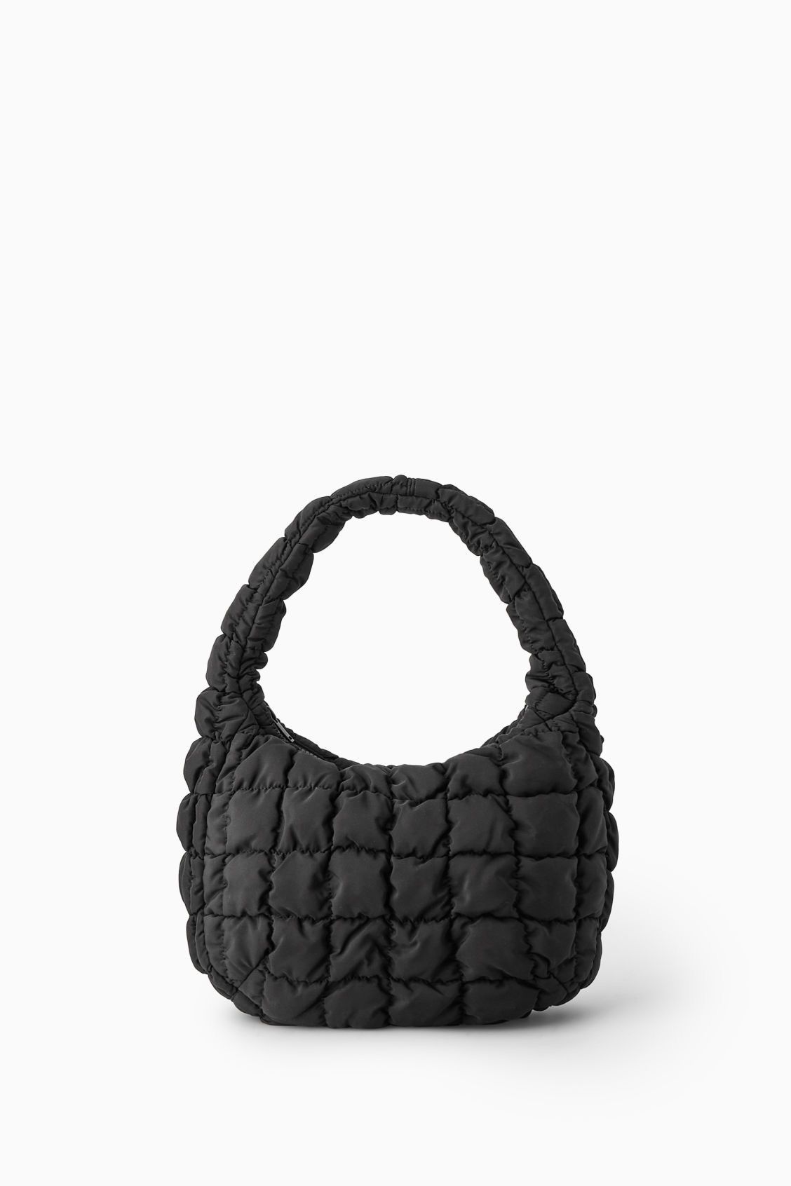 Cos Cos Black quilted cloud mini shoulder bag Size ONE SIZE - 2 Thumbnail