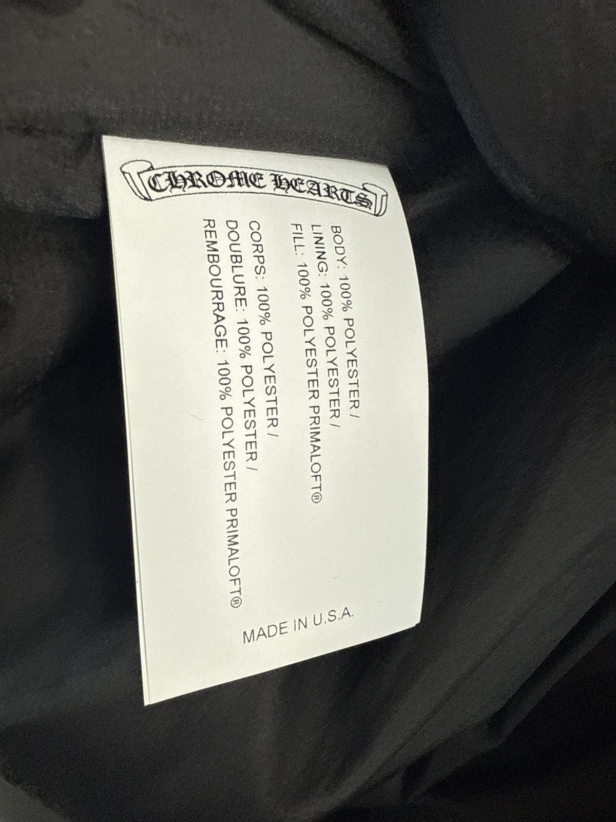 Chrome Hearts CHROME HEARTS MATCH POINT WINDBREAKER JACKET Size US L / EU 52-54 / 3 - 12 Thumbnail