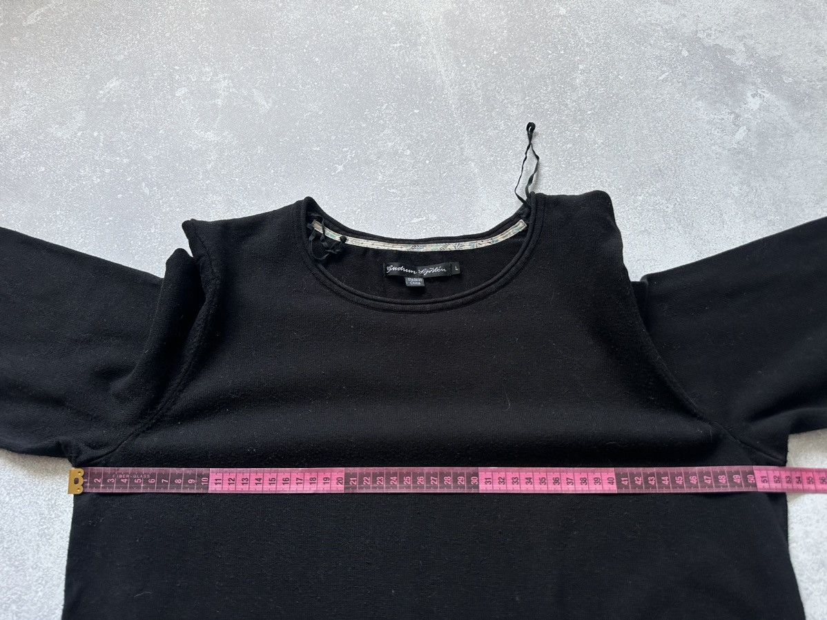 Gudrun Sjoden GUDRUN SJODEN Black Long Sleeve Lagenlook A-Line Sweater Size L / US 10 / IT 46 - 7 Thumbnail