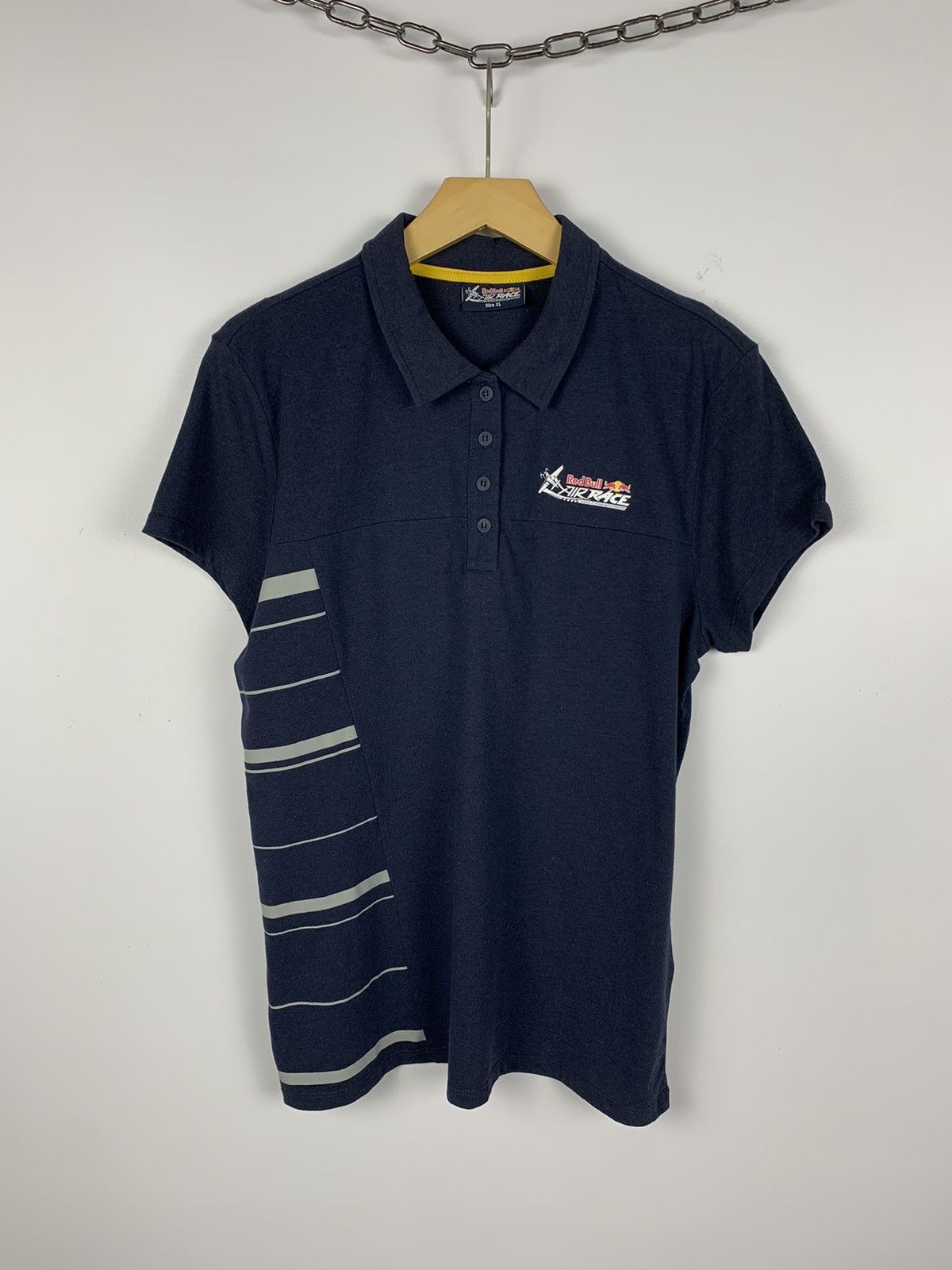 Red Bull Red Bull Racing Short Sleeve Polo Shirt Size XL Blue Y2K Size XL / US 12-14 / IT 48-50 - 1 Thumbnail