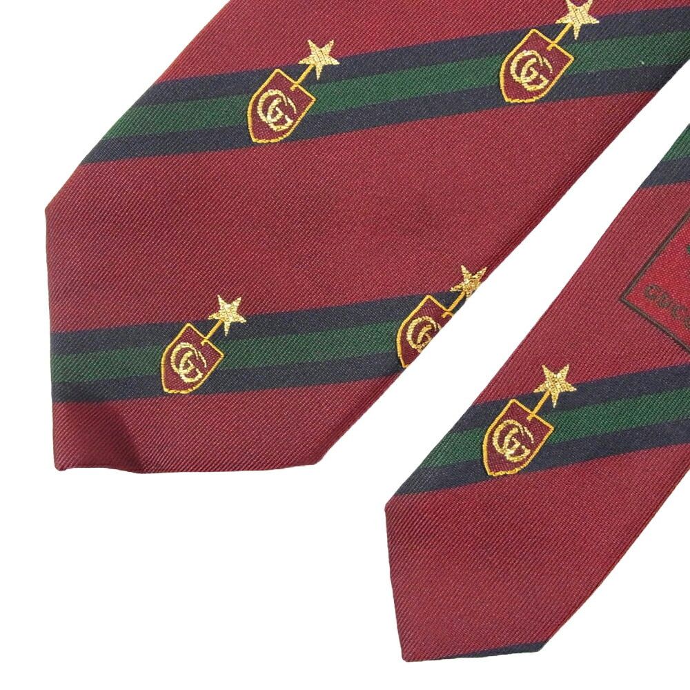Gucci Star GG Embroidered Tie Size ONE SIZE - 3 Thumbnail
