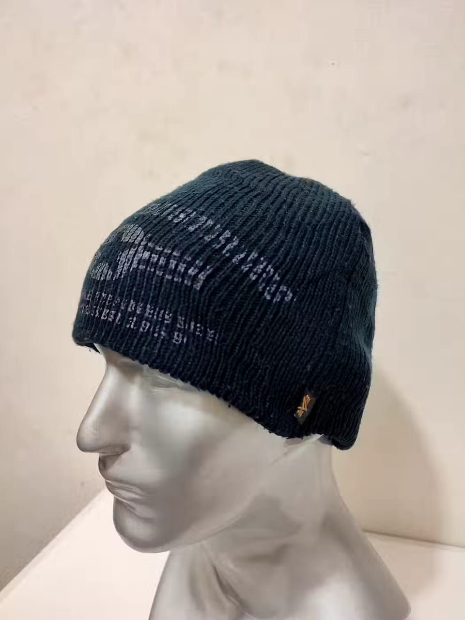 Alpha Industries Alpha Industries Beanie Big Print Logo design Hats Size ONE SIZE - 3 Thumbnail