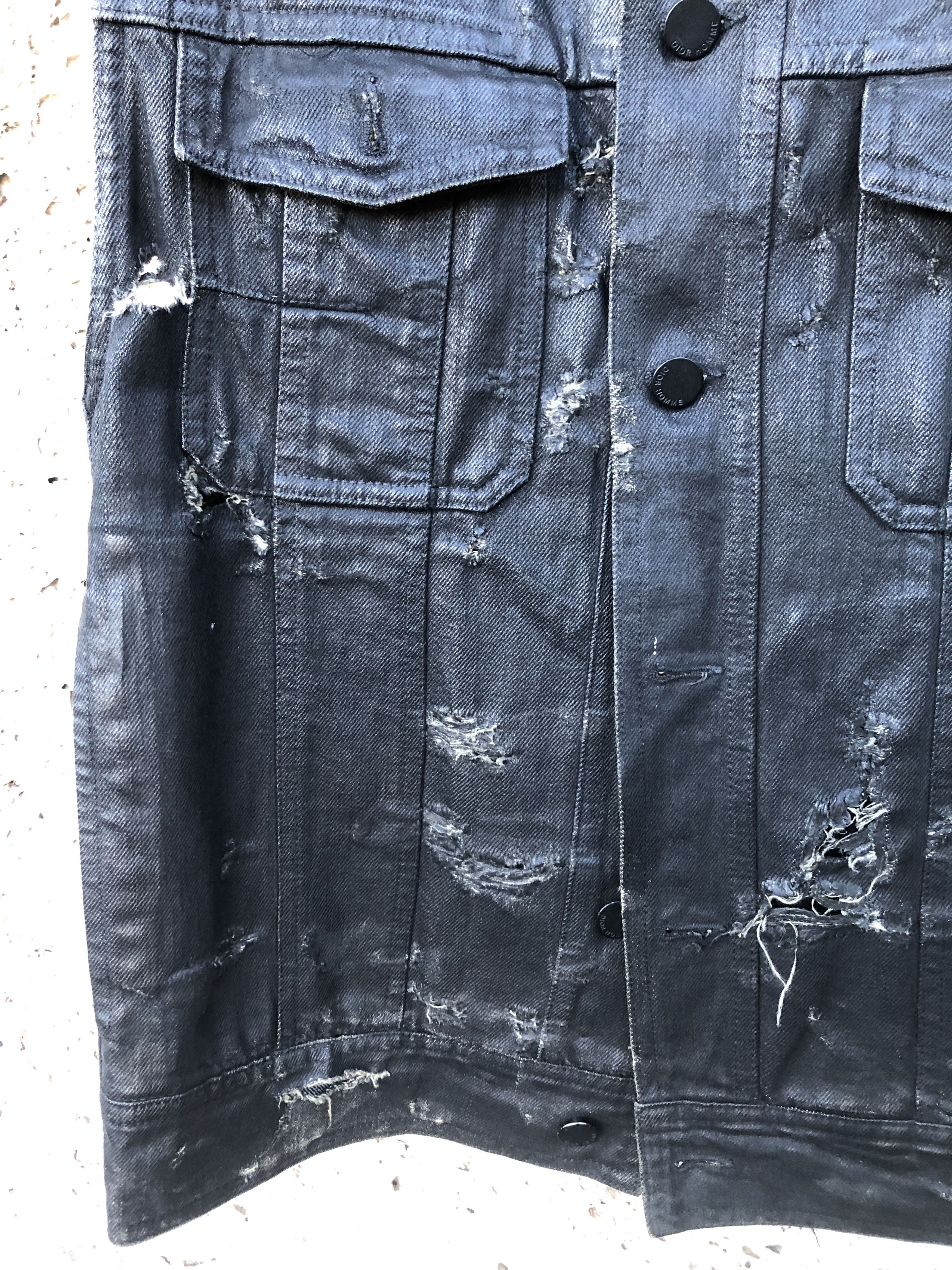 Dior Dior Homme Destroy Vest Size US M / EU 48-50 / 2 - 11 Thumbnail
