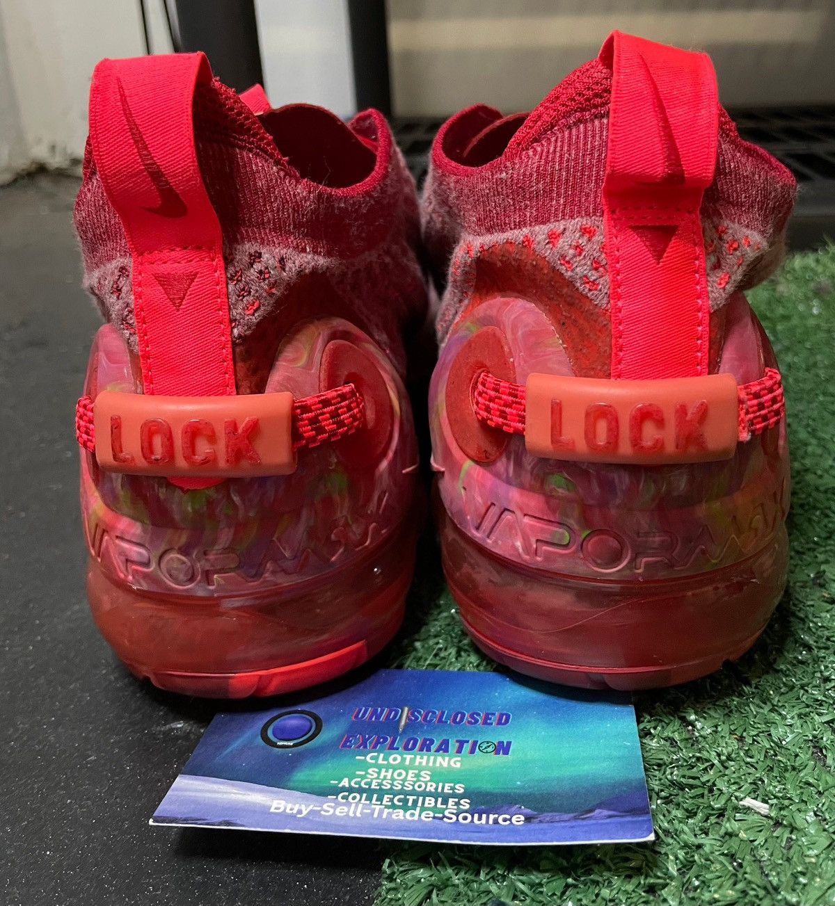 Nike Nike flyknit vapormax team red size 10men/11.5women Size US 10 / EU 43 - 5 Thumbnail