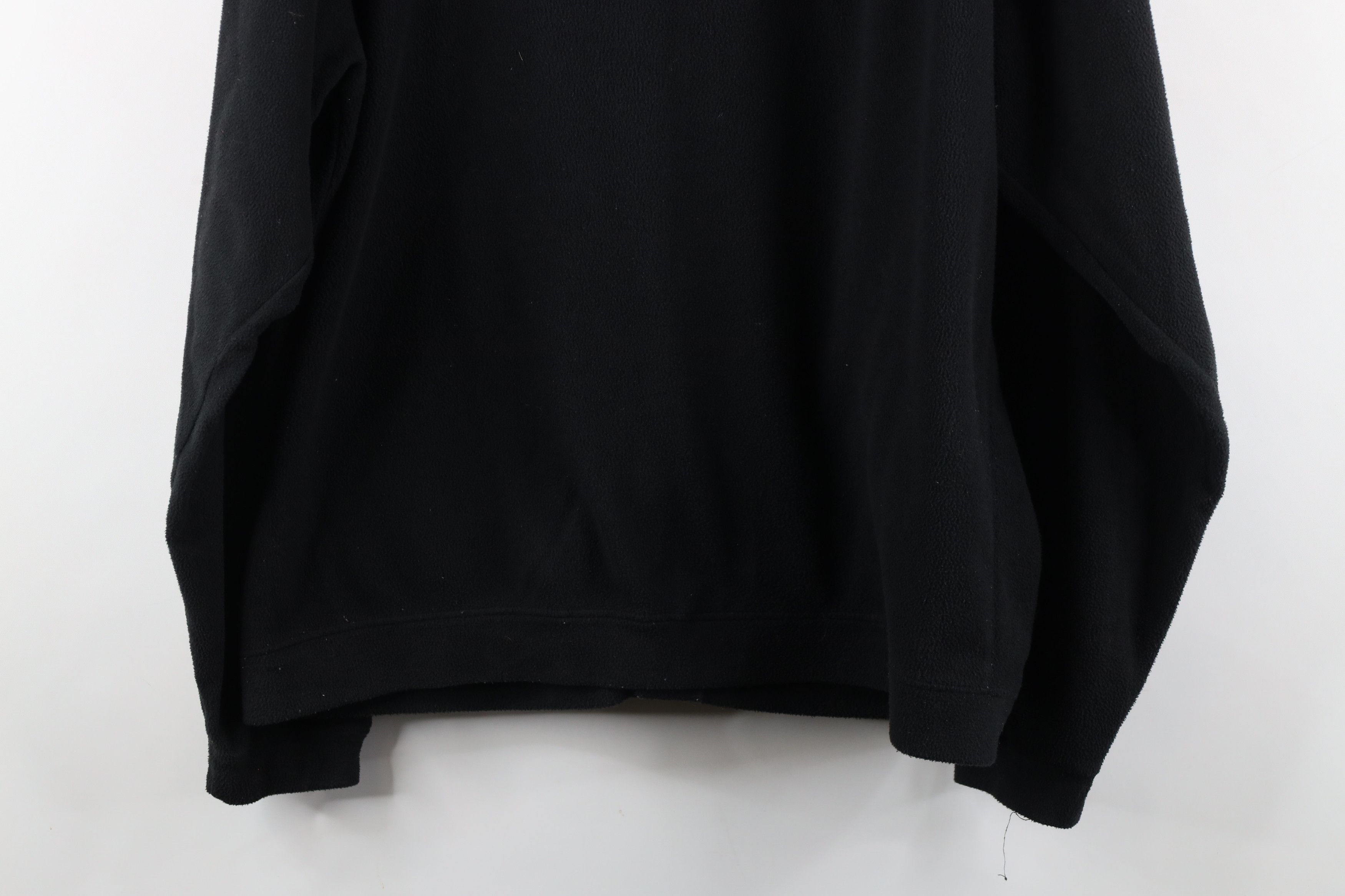 Vintage Vintage 90s Streetwear Fleece Button Cardigan Sweater Black Size US XL / EU 56 / 4 - 11 Thumbnail