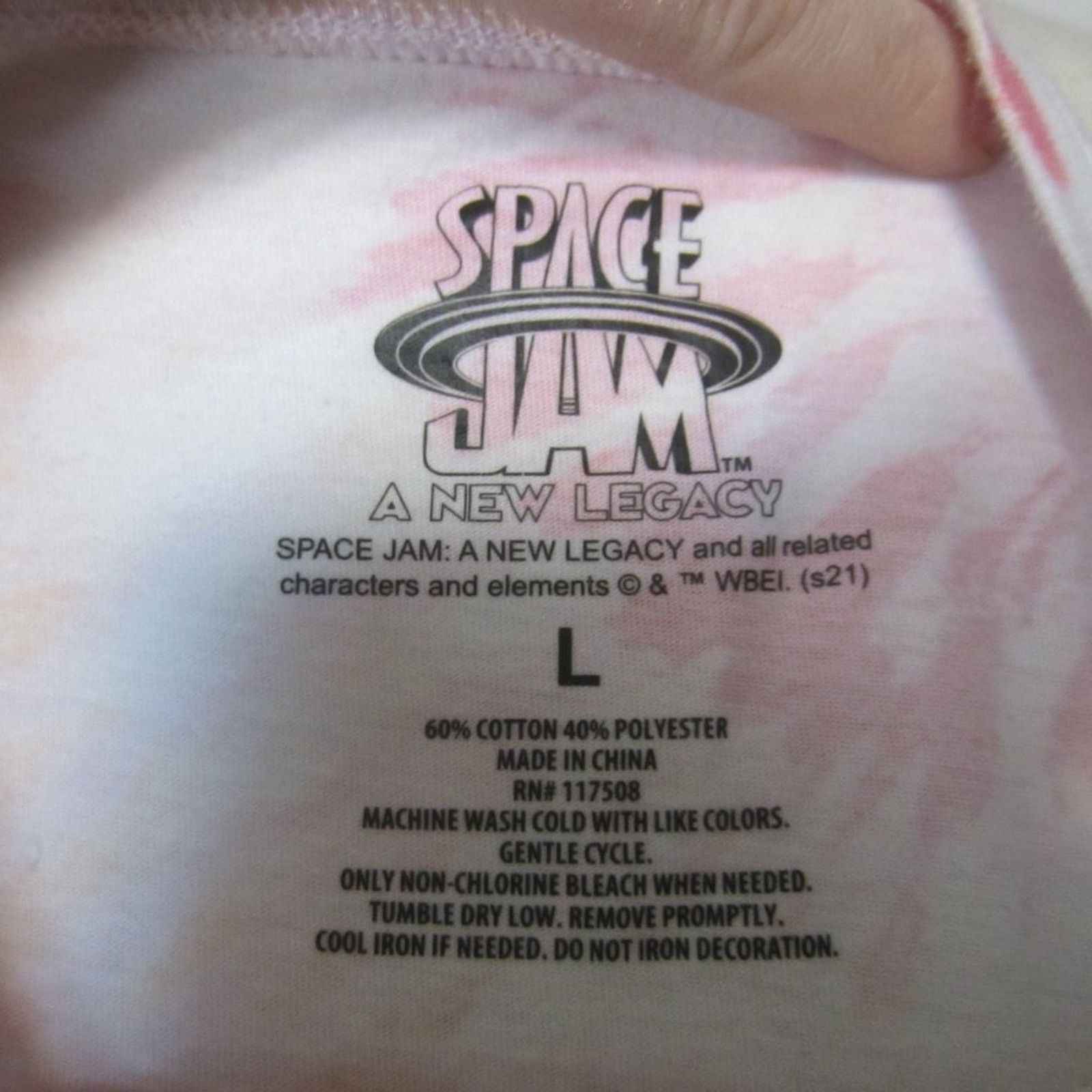 The Unbranded Brand Space Jam Tune Squad Tie Dye T-Shirt Looney Tunes Graphic L Size US L / EU 52-54 / 3 - 5 Thumbnail