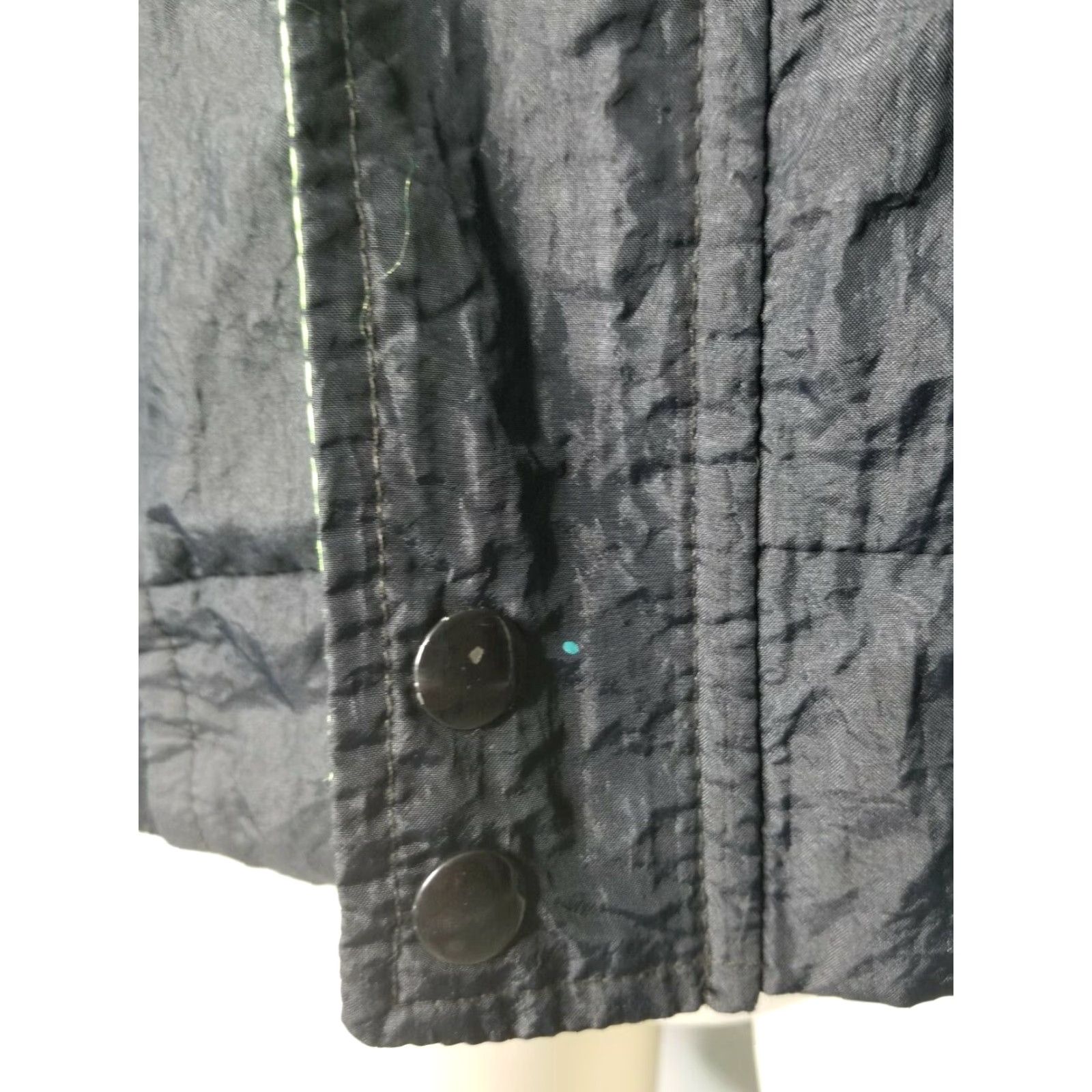 NASCAR VINTAGE Horizon Racing Jacket Windbreaker Mens M USA Black 80s 90s Racing Full Zip Snap USA Logo Size US M / EU 48-50 / 2 - 2 Thumbnail