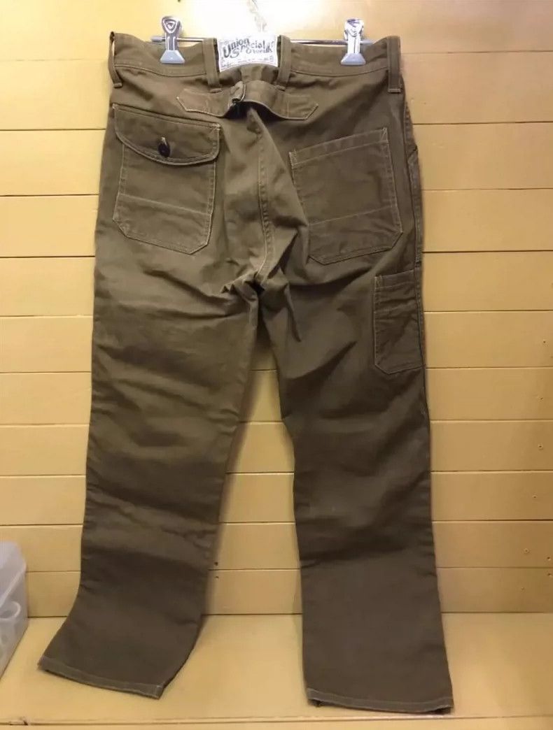 Freewheelers Freewheelers Medium-pound high-density vulcanised dyed wor Size US 34 / EU 50 - 2 Thumbnail