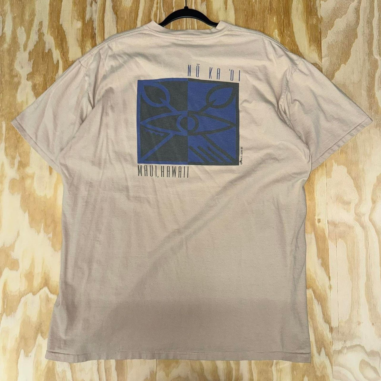 Vintage Vintage y2k sgt leisure 1990s military maui hawaii t-shirt Size US XL / EU 56 / 4 - 1 Thumbnail