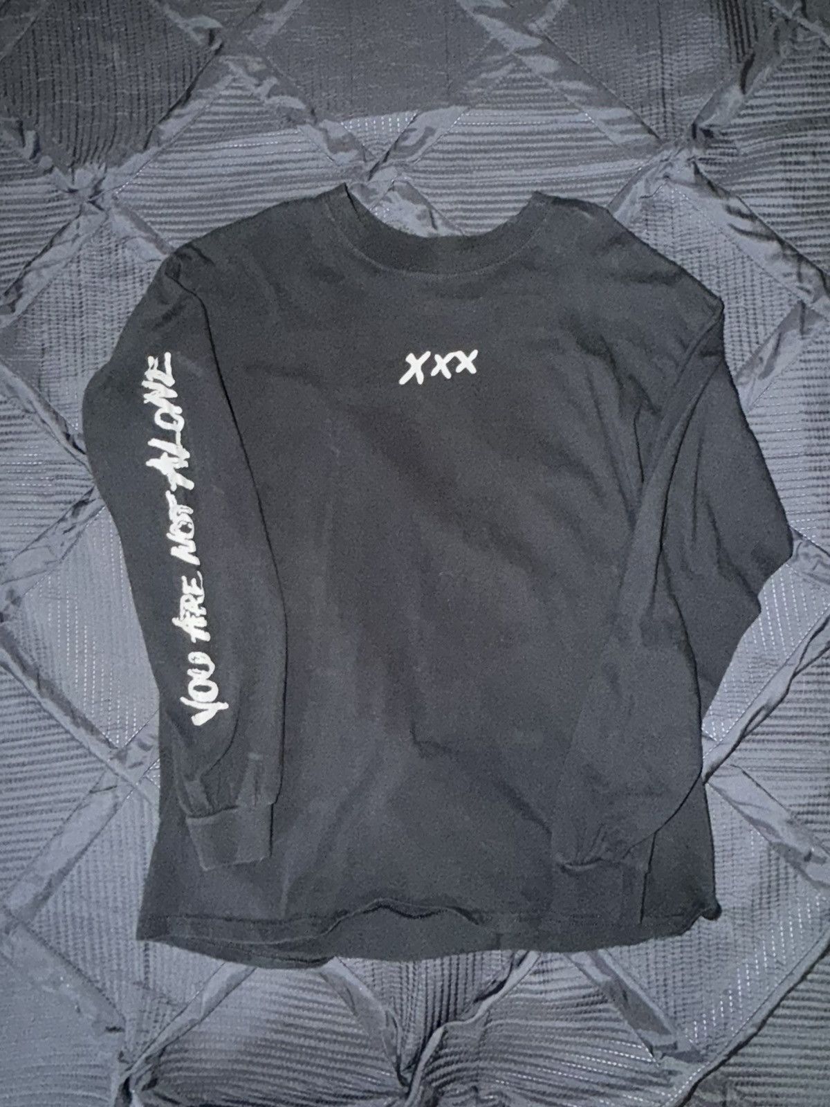 Other xxxtentacion you are not alone long sleeve Size US L / EU 52-54 / 3 - 1 Thumbnail
