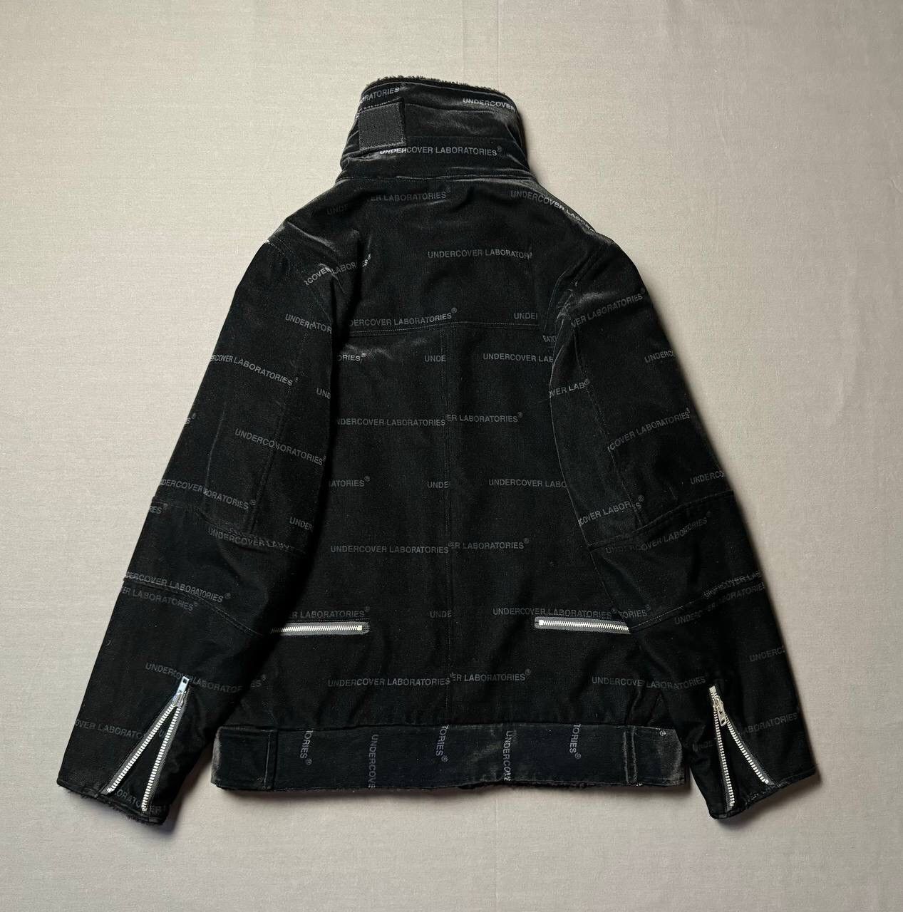 Jun Takahashi × Undercover Undercover AW02 Velour Coat Size US L / EU 52-54 / 3 - 3 Thumbnail