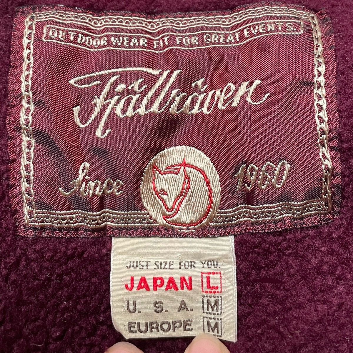 Fjallraven × Vintage Vintage Brand Fjall Raven Fleece Jacket 2000s Size US L / EU 52-54 / 3 - 9 Thumbnail