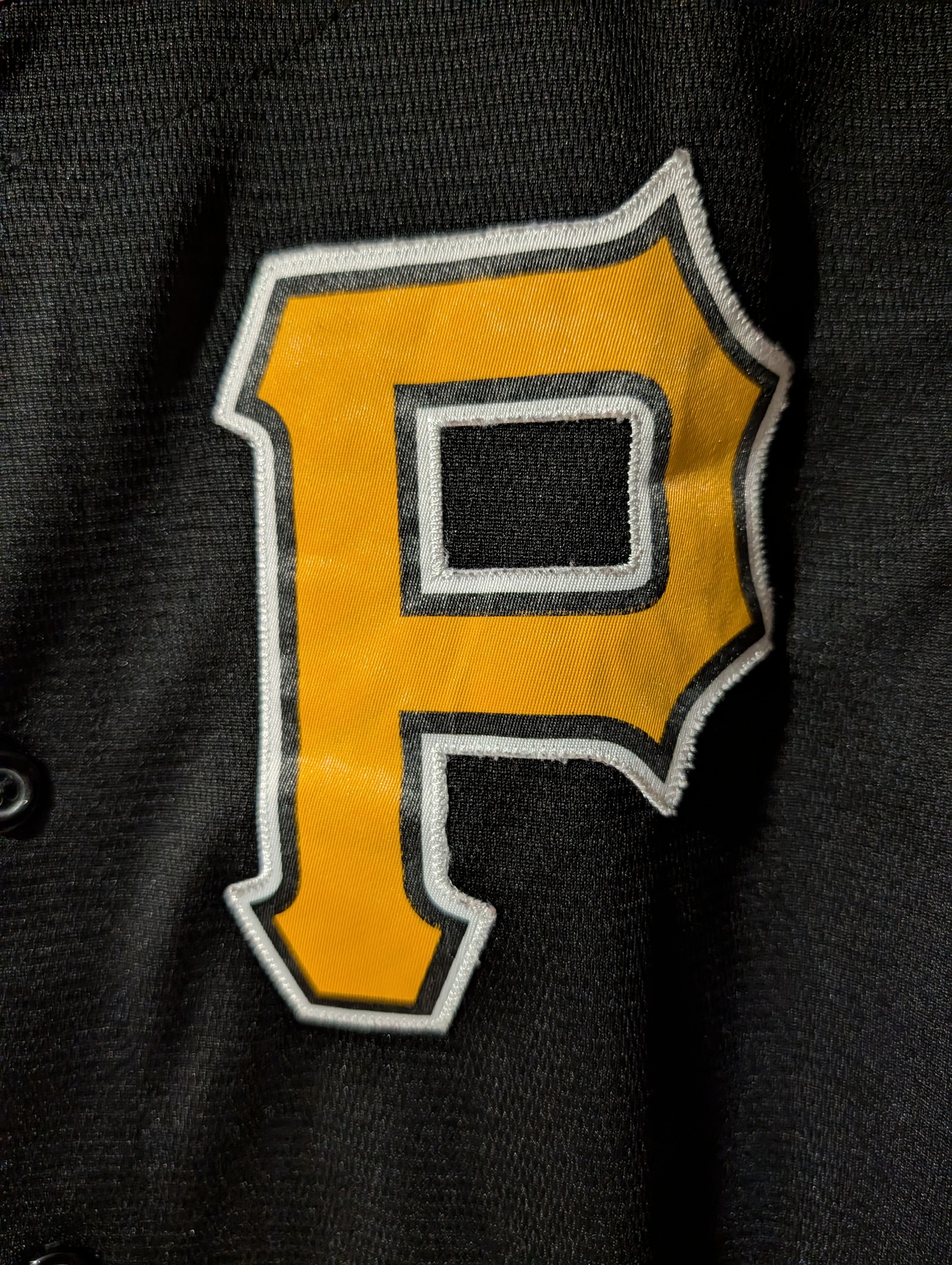 MLB Majestic Josh Harrison Pittsburgh Pirates Jersey Youth 10/12 Size US M / EU 48-50 / 2 - 3 Thumbnail