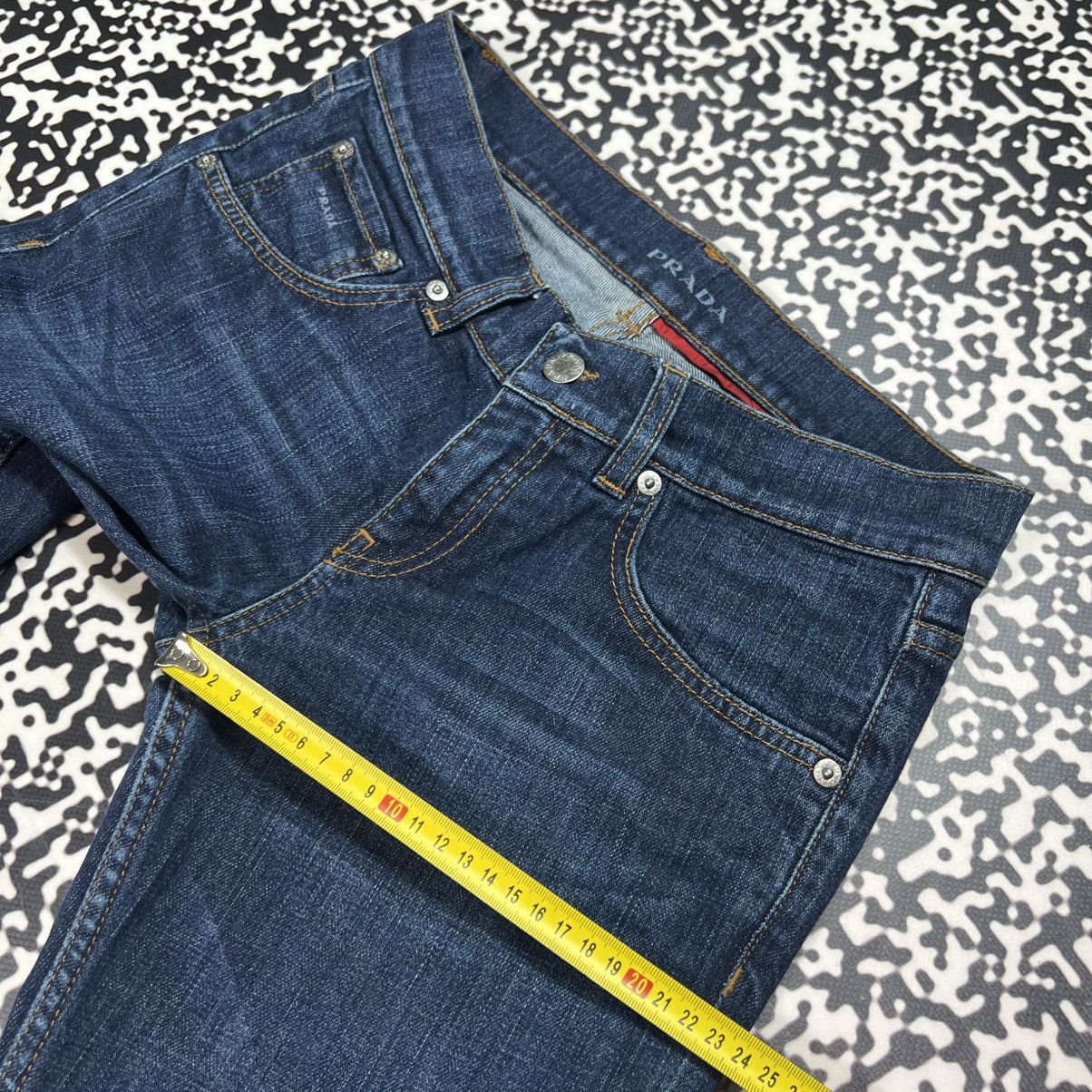Prada Vintage Y2K Prada Logo Luxury Casual Jeans Size 26" / US 2 / IT 38 - 20 Thumbnail