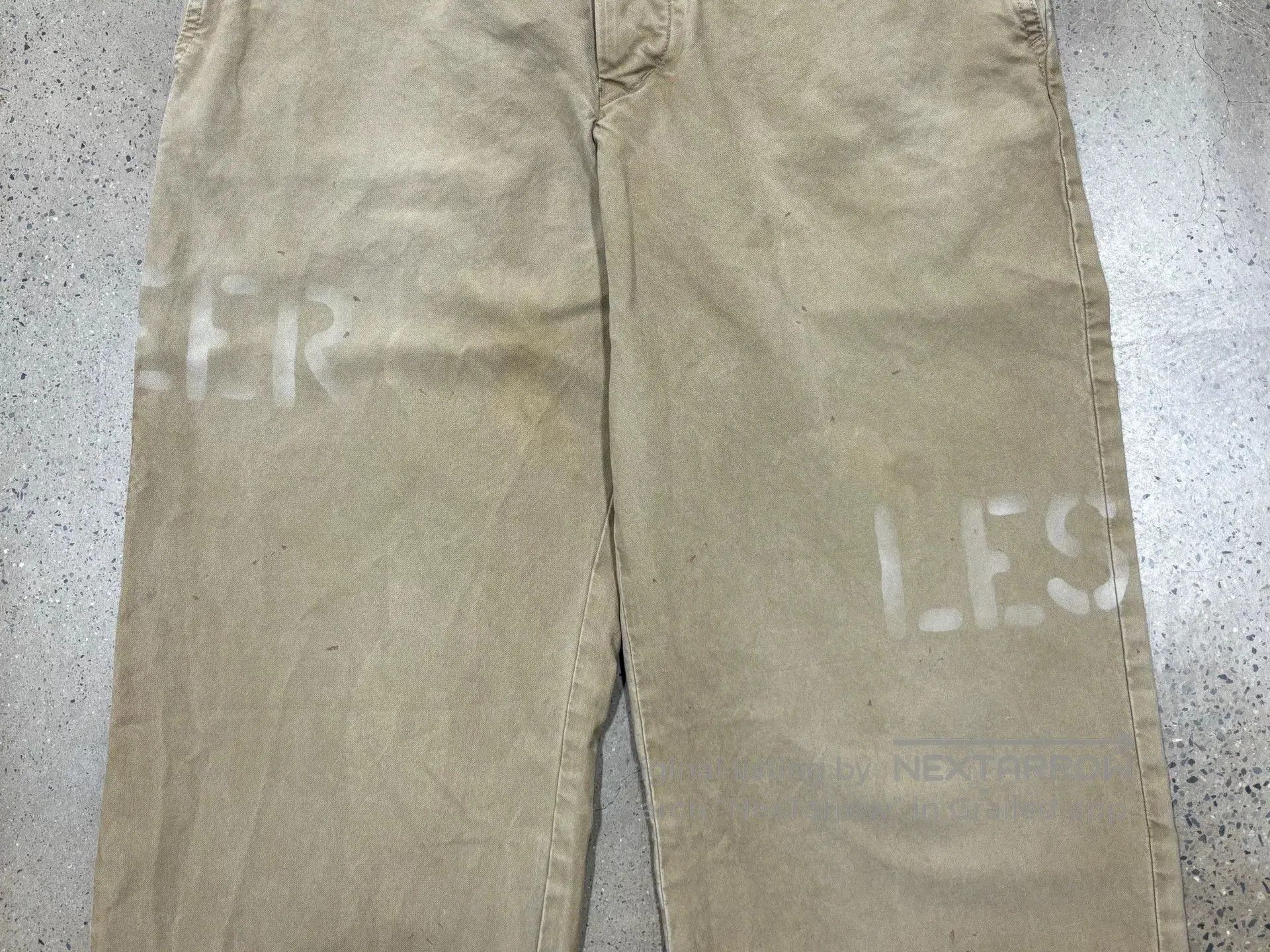 Visvim visvim peerless chino pants with distressed detail. Size US 44 / EU 60 - 4 Thumbnail