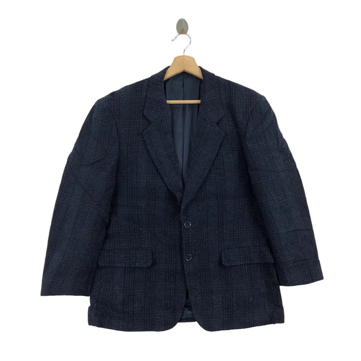 Ungaro Paris Vtg UNGARO PARIS Pour Homme Collection Striped Blazer 2 Size 38R - 7 Thumbnail