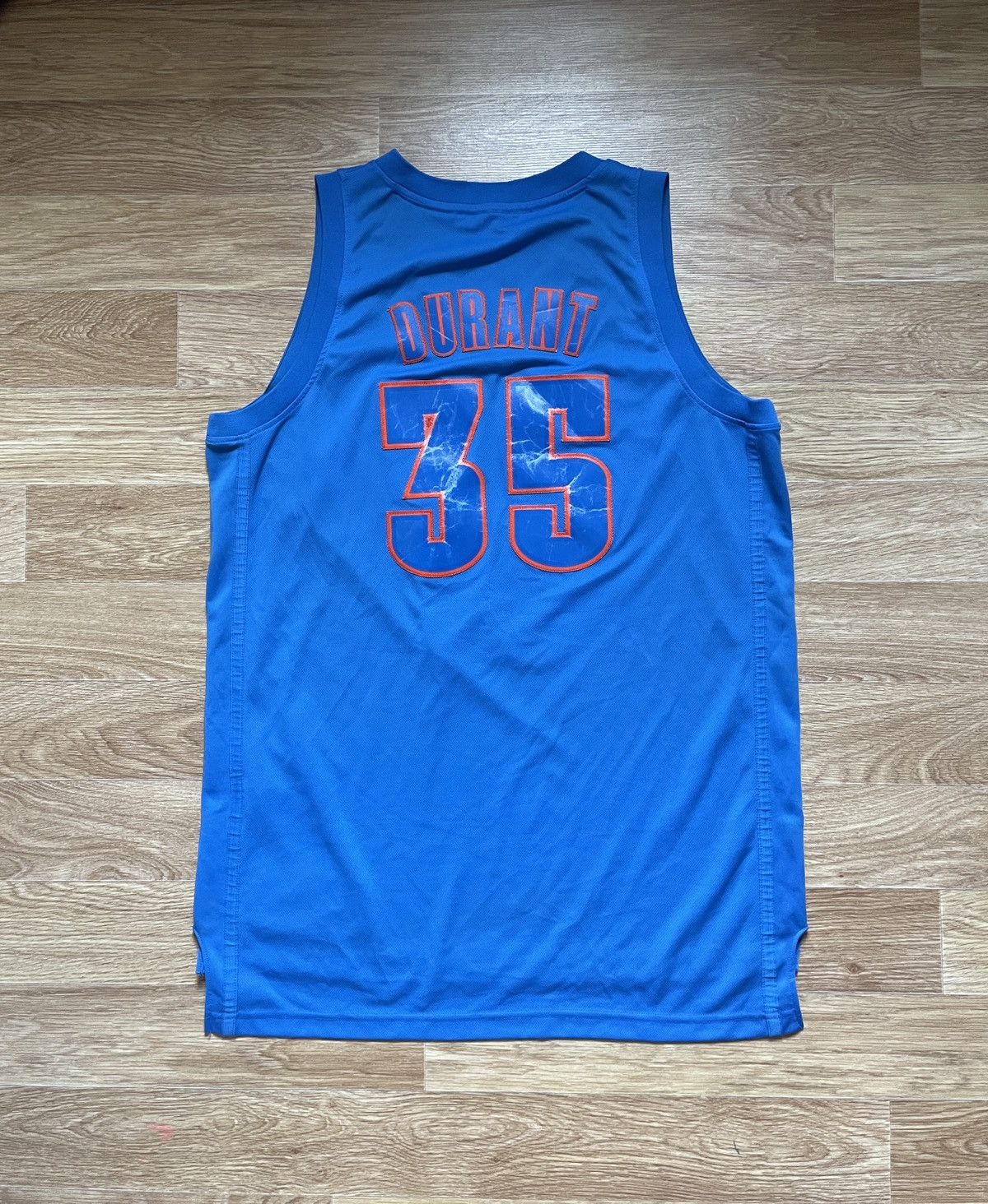 Adidas Adidas Kevin Durant 2012 Christmas Day OKC Thunder Jersey Size US L / EU 52-54 / 3 - 11 Thumbnail