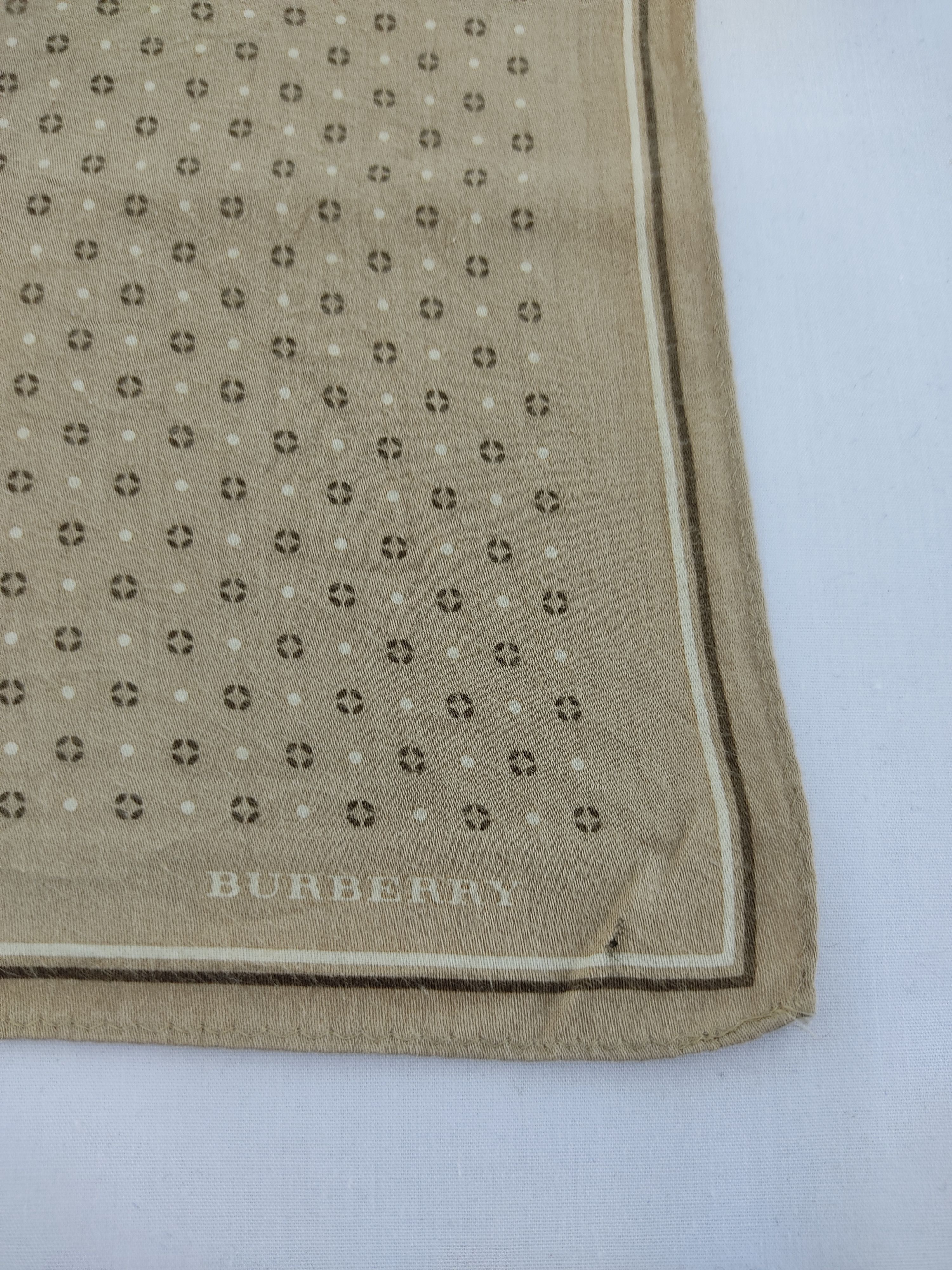 Burberry × Vintage Burberry Handkerchief / Neckwear / Bandana Size ONE SIZE - 5 Thumbnail