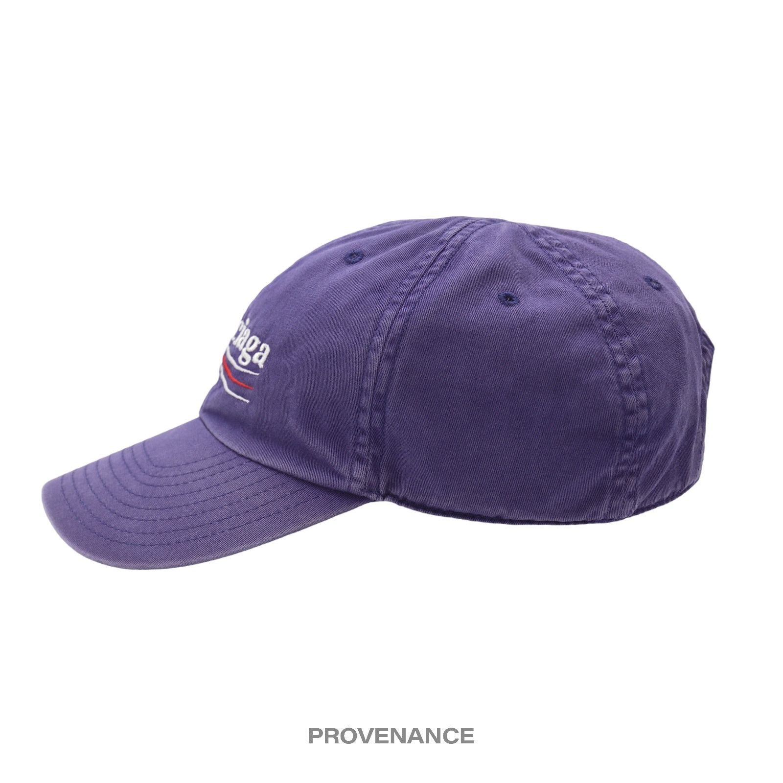 Balenciaga 🔴 Balenciaga Campaign Cap - Washed Blue Size ONE SIZE - 4 Thumbnail