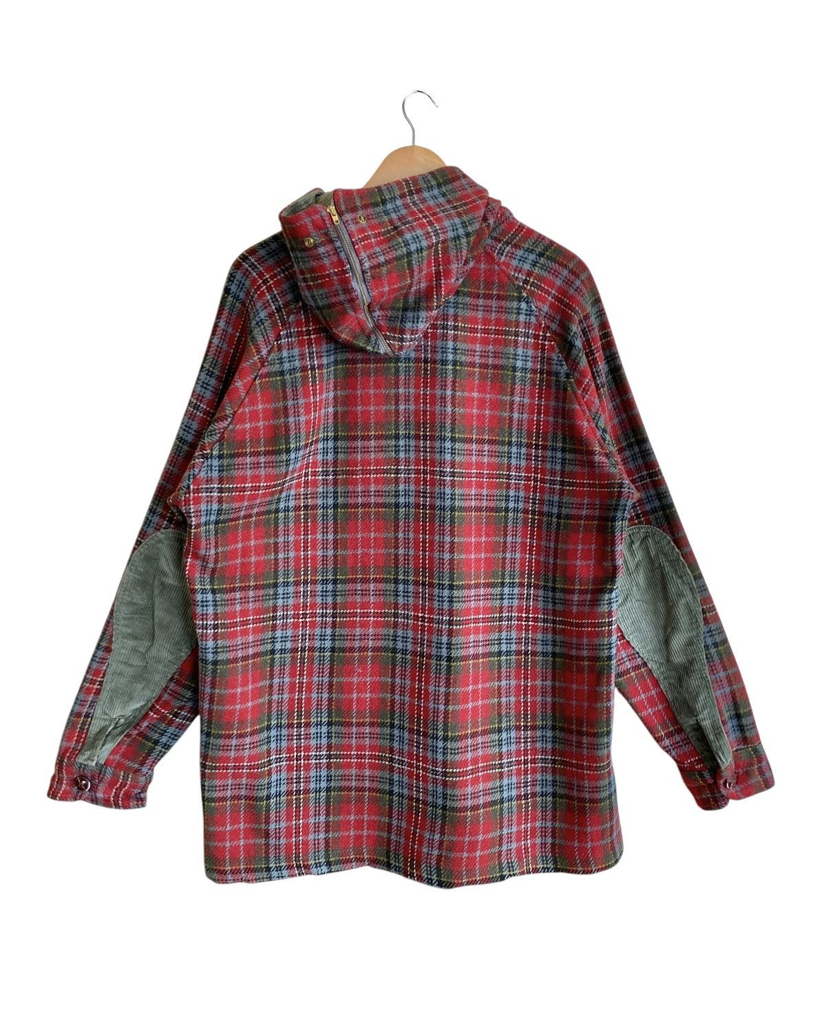 Pendleton Rare Vintage Lobo By Pendelton Checkered Wool Hoodie 1970s Size US XL / EU 56 / 4 - 2 Thumbnail