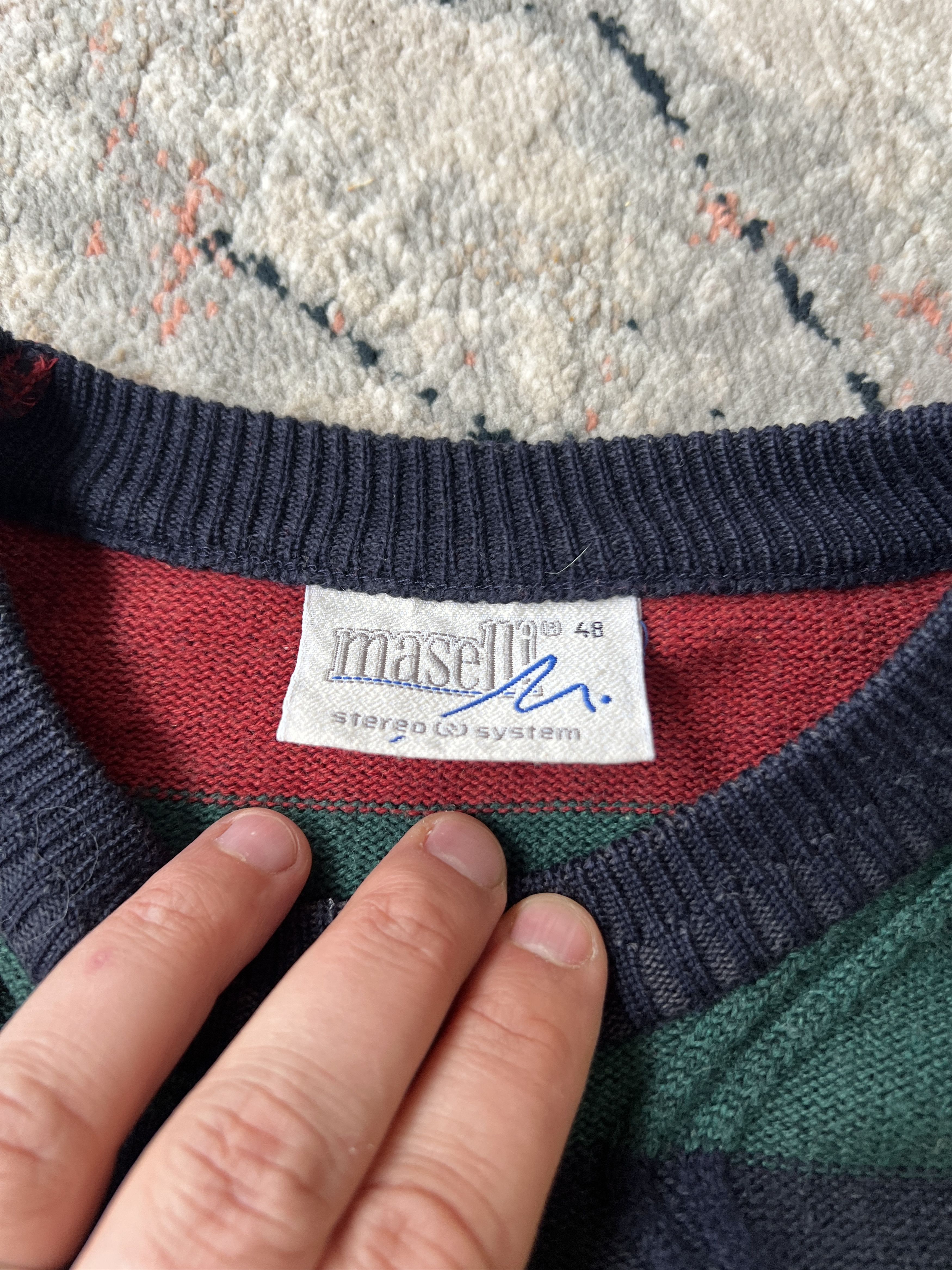 Vintage Maselli Vintage Wool Sweater Size US M / EU 48-50 / 2 - 3 Thumbnail