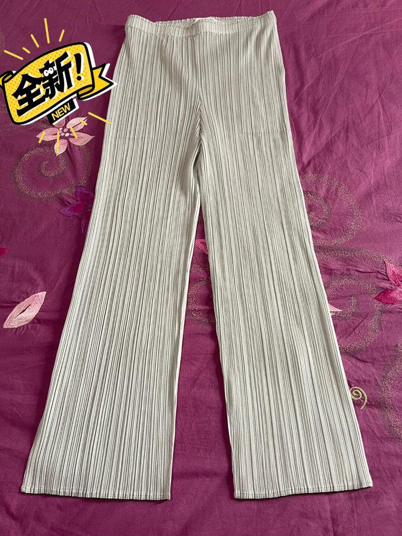Issey Miyake Issey Miyake Grey pleated pants Size 25" / US 0 / IT 36 - 2 Thumbnail