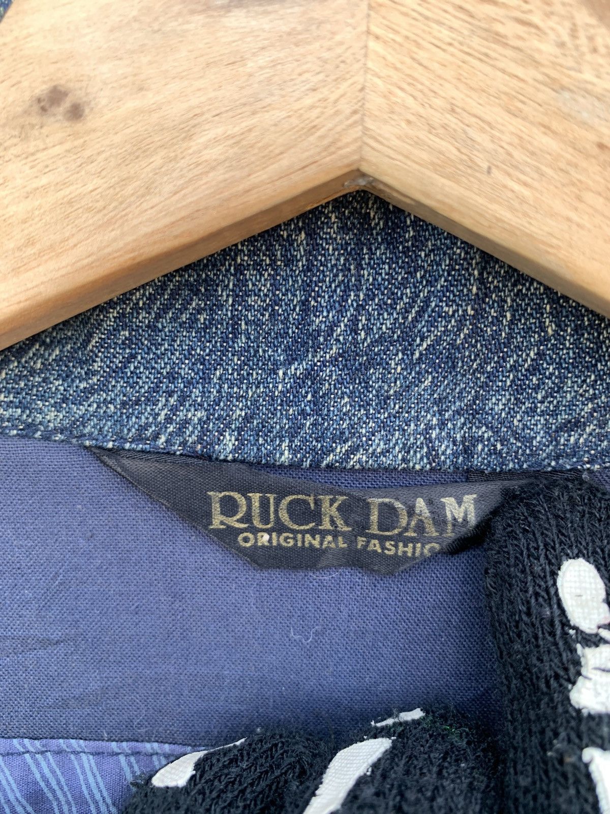 Indigo × Japanese Brand × Vintage Vintage Japanese Brand Ruck Dam Indigo Jacket Size US L / EU 52-54 / 3 - 23 Thumbnail
