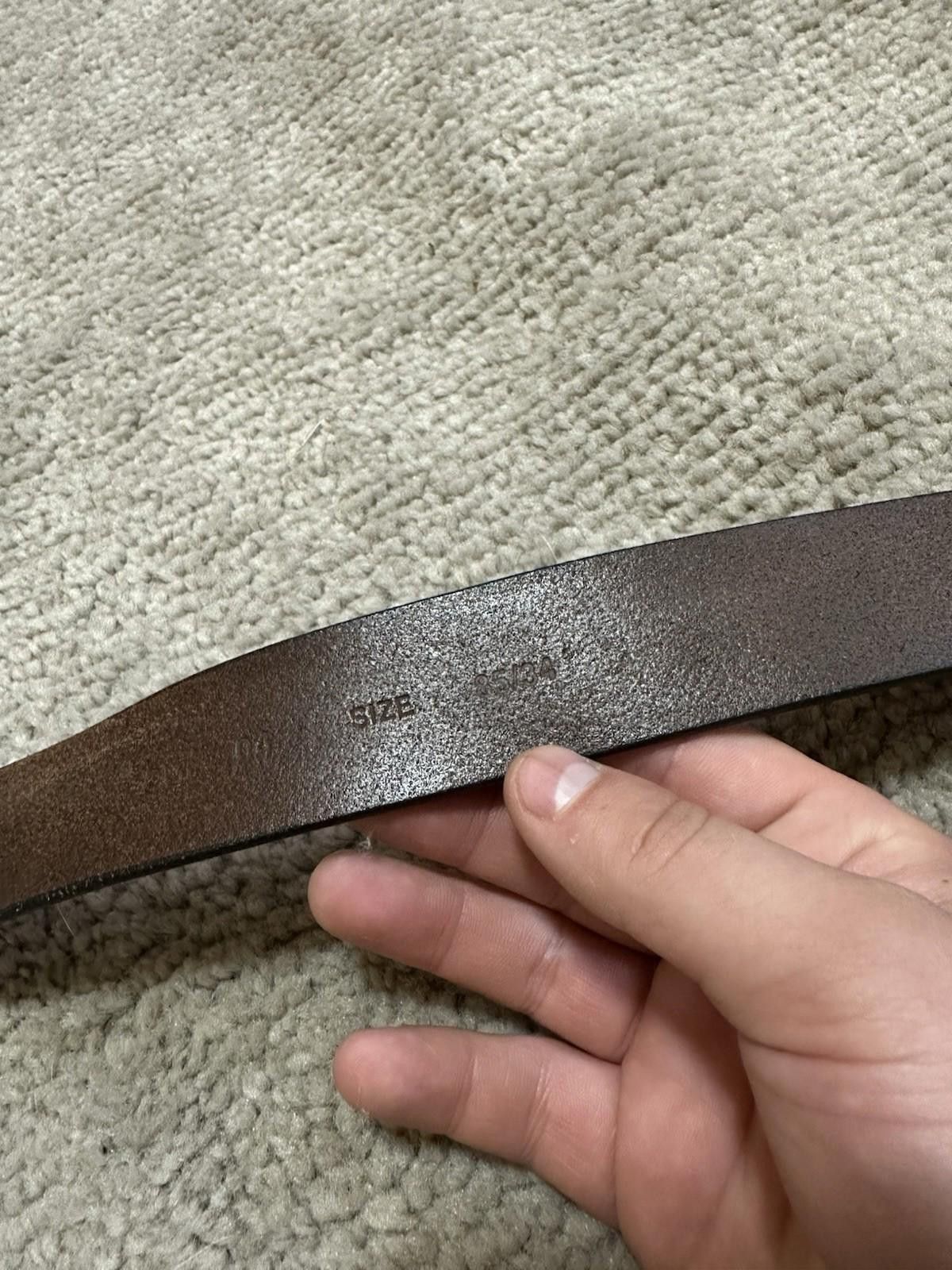 Diesel Vintage Diesel Belt Leather Women 85/34 Size ONE SIZE - 10 Thumbnail
