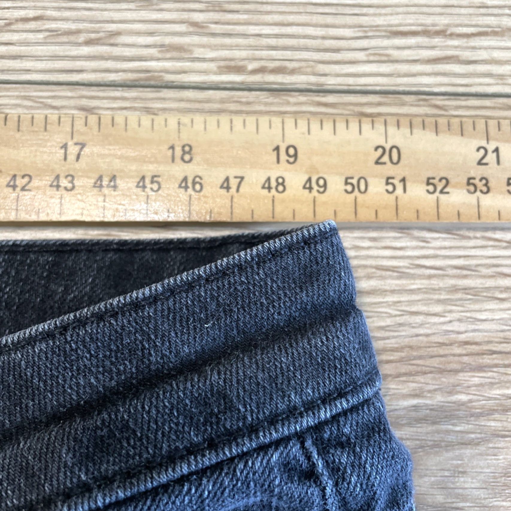 Michael Kors Michael Kors Jeans Womens 18W Black Mid Rise Straight Leg Denim Pants Stretch Size 40" / US 18 - 5 Thumbnail