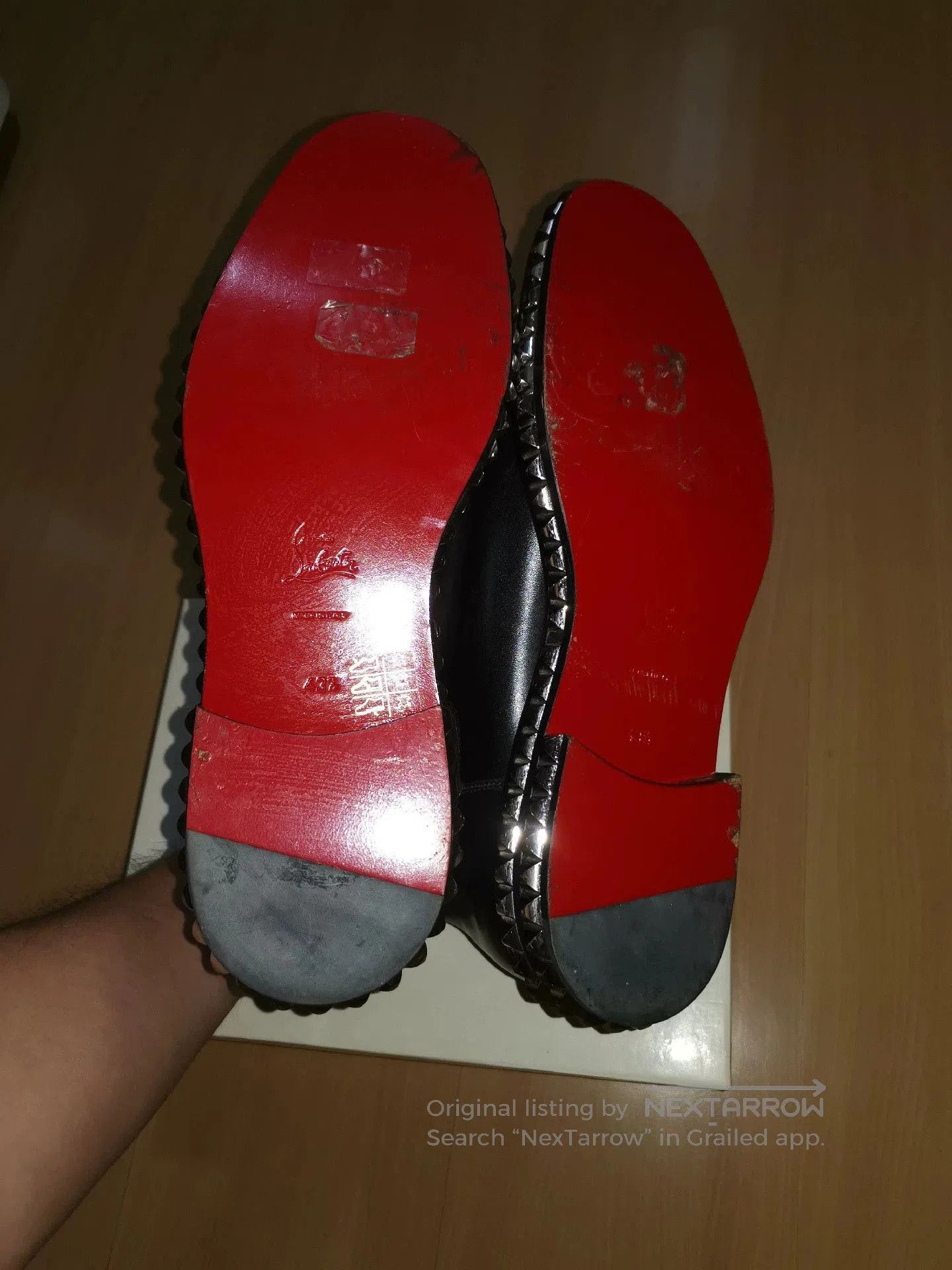 Christian Louboutin Christian Louboutin Studded Chelsea Ankle Boots. Size US 10.5 / EU 43-44 - 9 Thumbnail