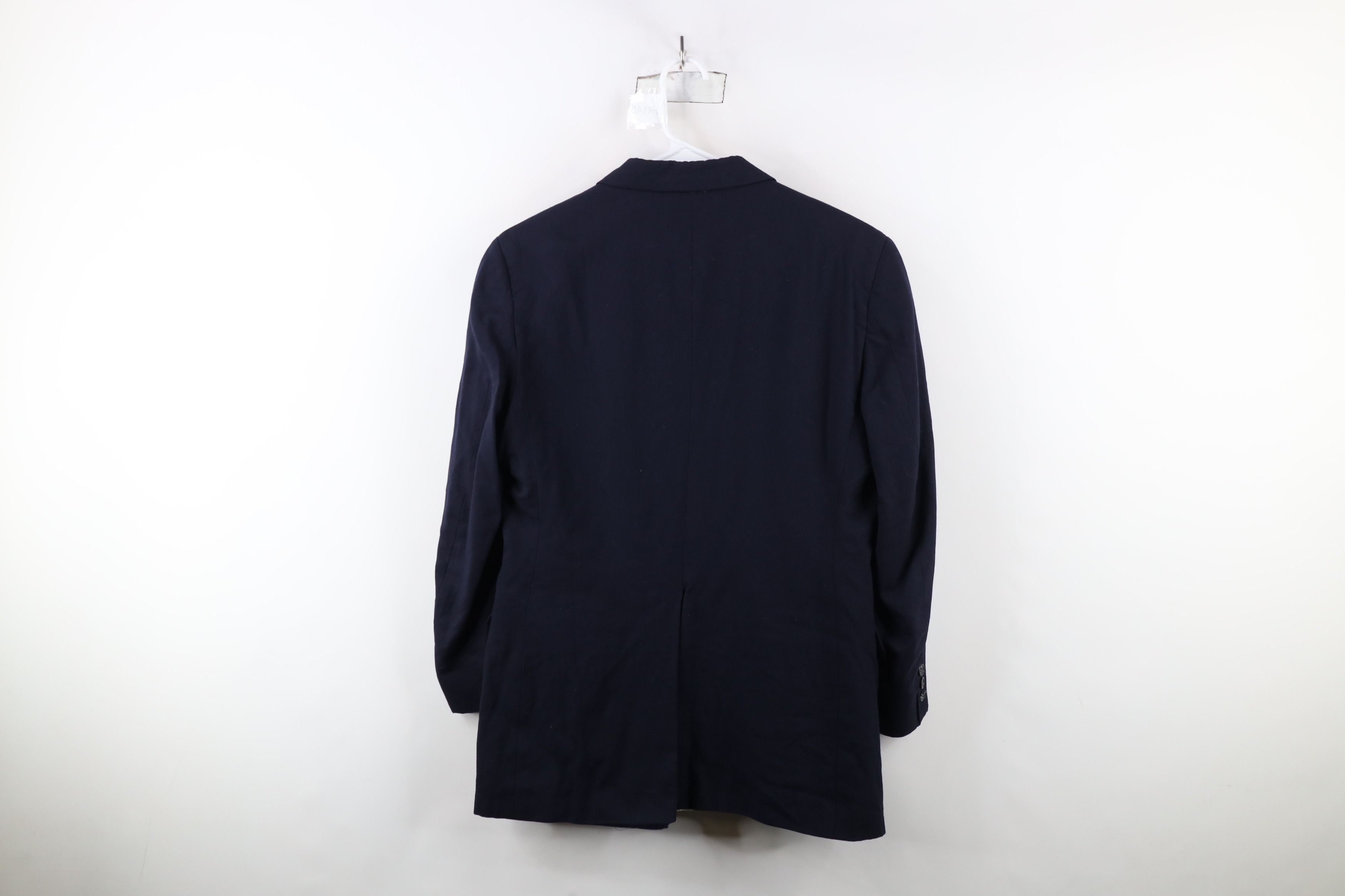 Calvin Klein × Vintage Vintage 80s Calvin Klein Wool 2 Button Suit Coat Jacket USA Size US L / EU 52-54 / 3 - 16 Thumbnail