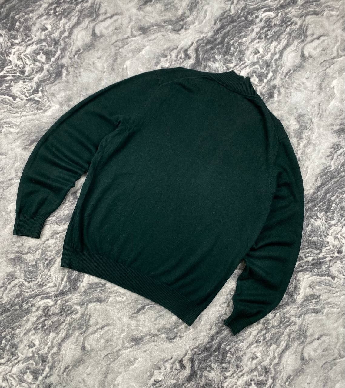 Loro Piana Vintage Loro Piana Knit Wool Lana Sweater 1/4 button Men Size US M / EU 48-50 / 2 - 9 Thumbnail