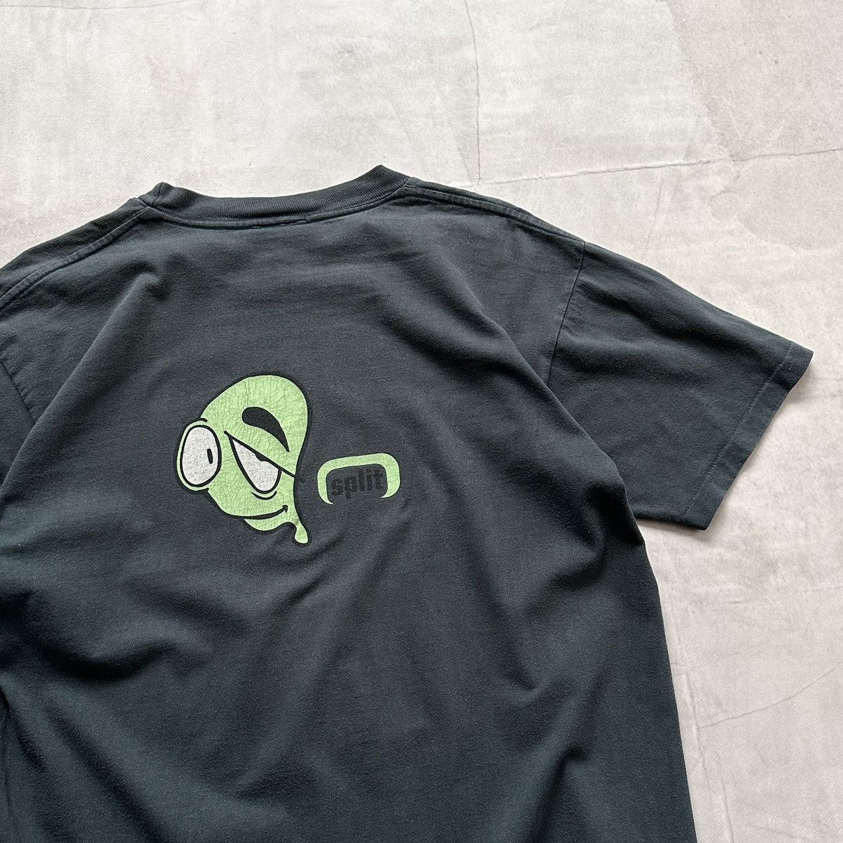 Hook-Ups 90s Split Skateboarding Faded T Shirt Alien Blind Vibe Size US L / EU 52-54 / 3 - 2 Thumbnail