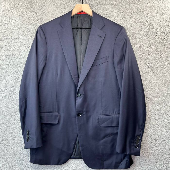 Isaia ISAIA Mens Aquaspider 160's Wool Jacket Nuovo Base Blazer | Grailed