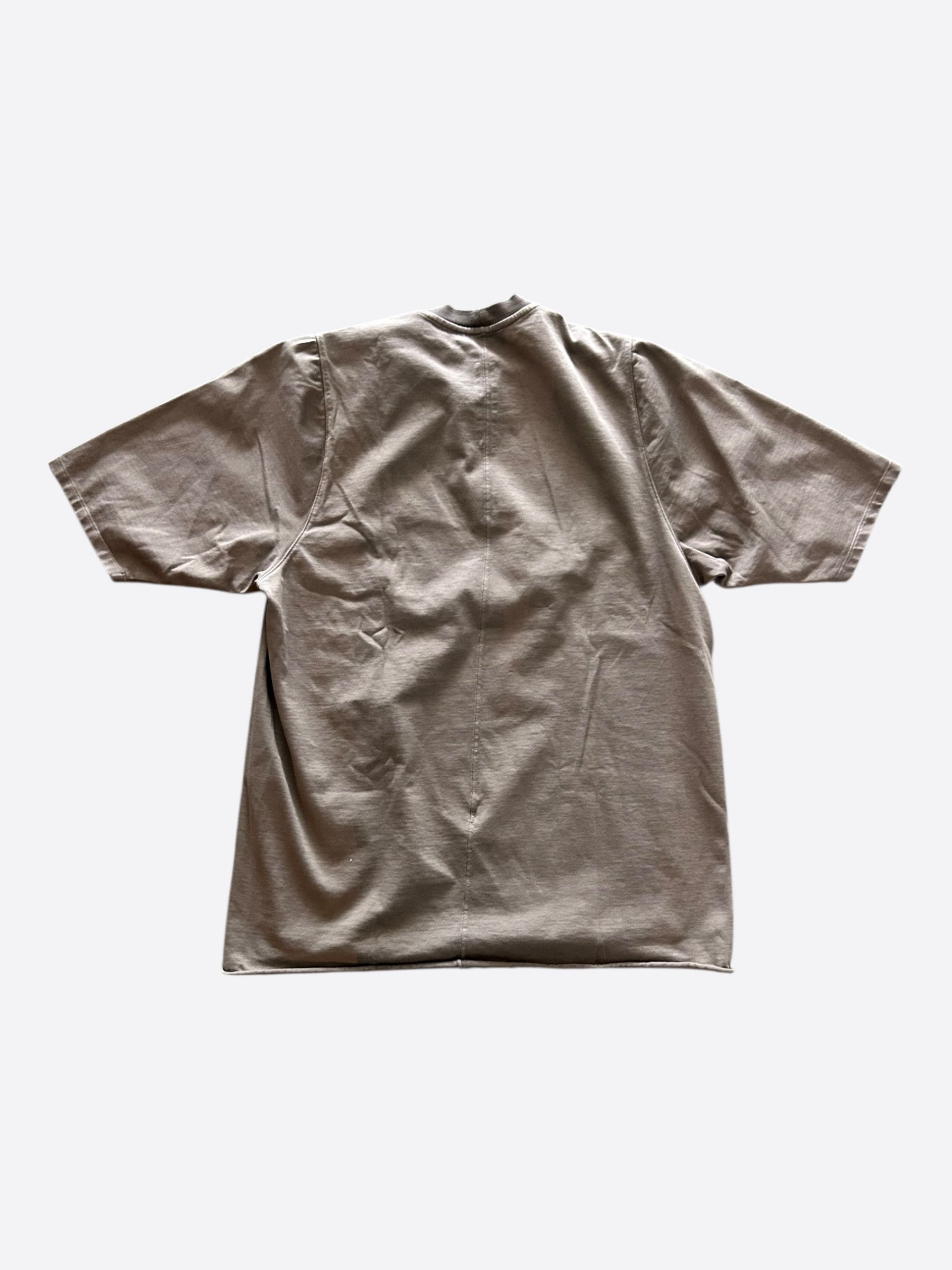 Rick Owens Rick Owens Brown Jumbo T-Shirt Size US M / EU 48-50 / 2 - 2 Thumbnail