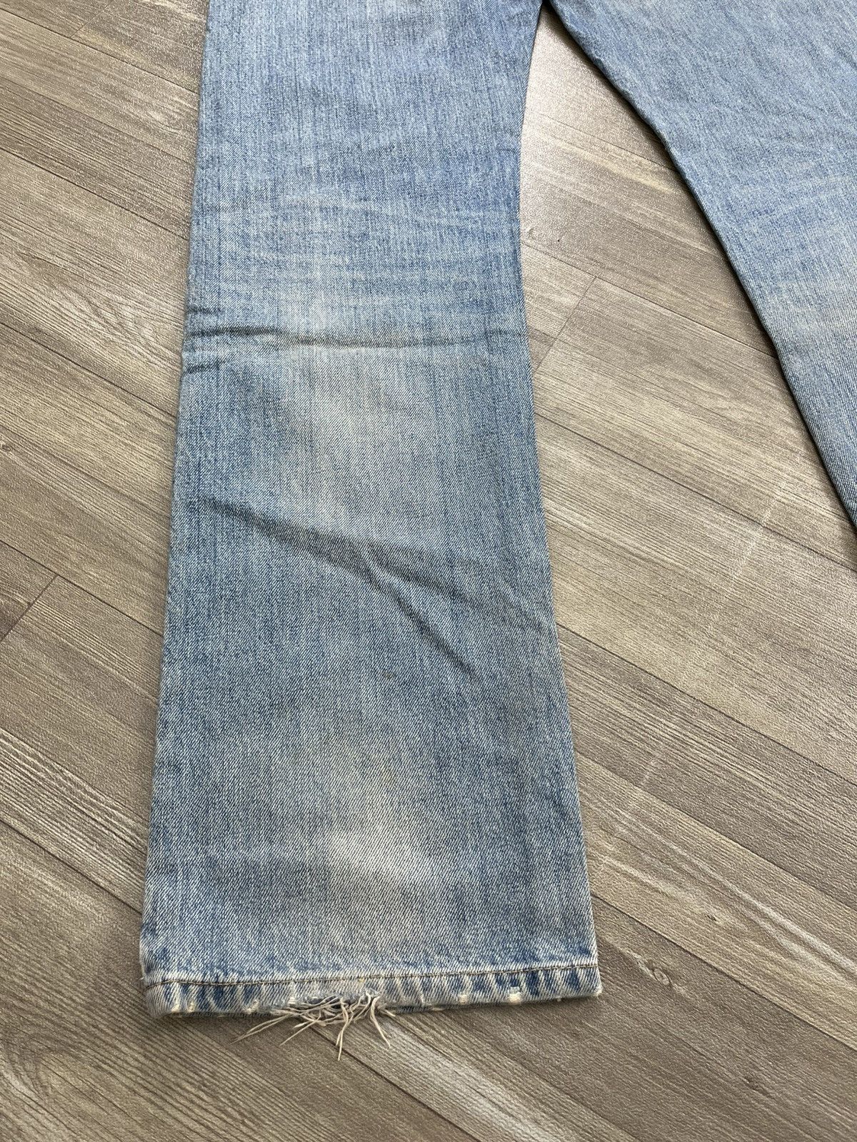 Levi's Vintage Clothing 🇮🇩1990s Vintage Levis 501 30x32 Straight Leg Blue Jeans Size US 30 / EU 46 - 16 Thumbnail