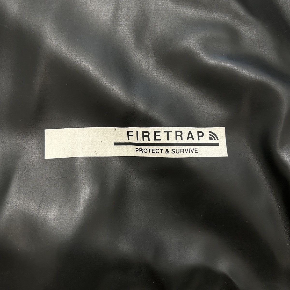 Firetrap Firetrap “RAM COAT” Faux Leather Hooded Jacket – Black (XL) Size US XL / EU 56 / 4 - 3 Thumbnail