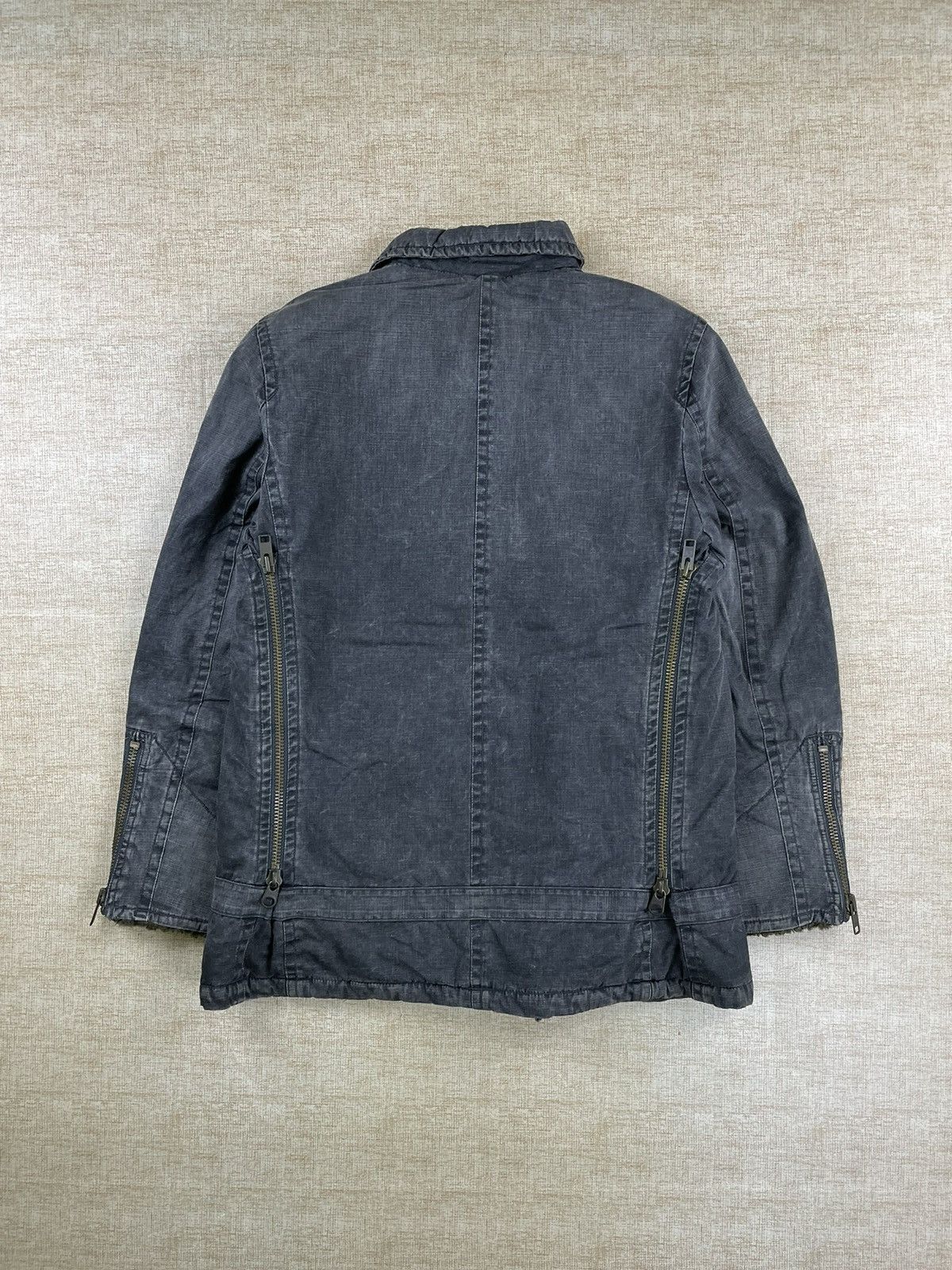 Johnbull × Vintage Vintage John Bull Double Collar Lined Sherpa Canvas Jacket Size US M / EU 48-50 / 2 - 2 Thumbnail
