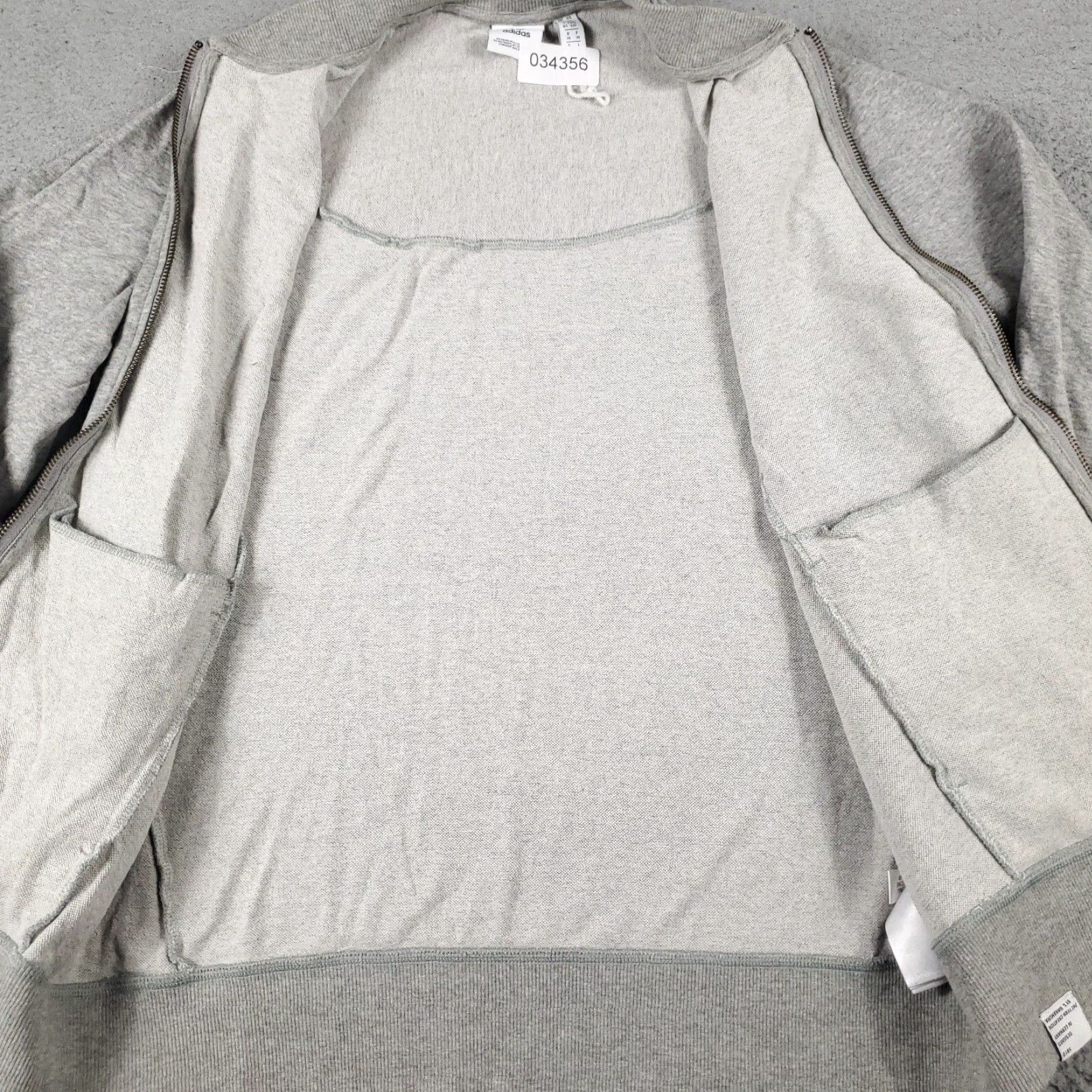 Adidas VINTAGE Adidas Women’s Track Jacket Size Small Gray Full Zip Athletic Casual Outdoor Size S / US 4 / IT 40 - 5 Thumbnail