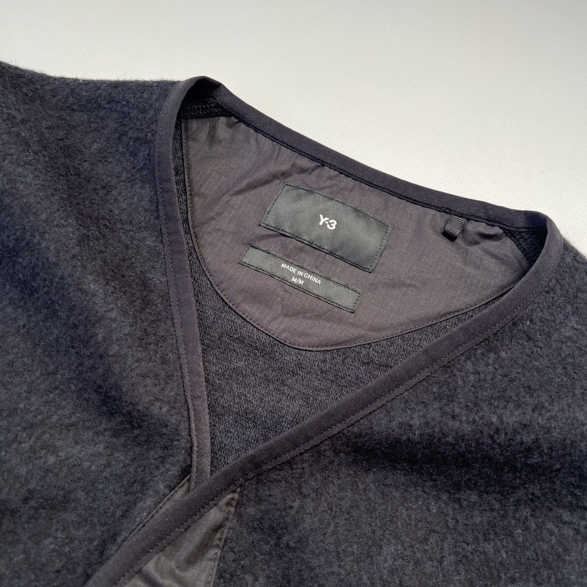 Y-3 Adidas x Yohji Yamamoto wool fleece vest Size US M / EU 48-50 / 2 - 3 Thumbnail