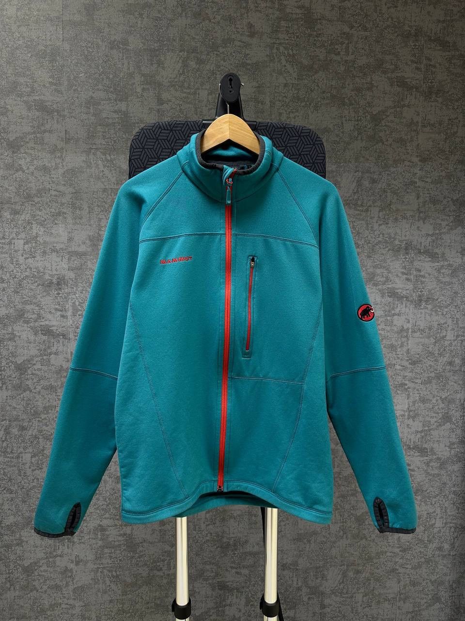 Mammut × Vintage Vintage Mammut Polartec Outdoor Zip Hoodie Big Logo Size US XL / EU 56 / 4 - 10 Thumbnail